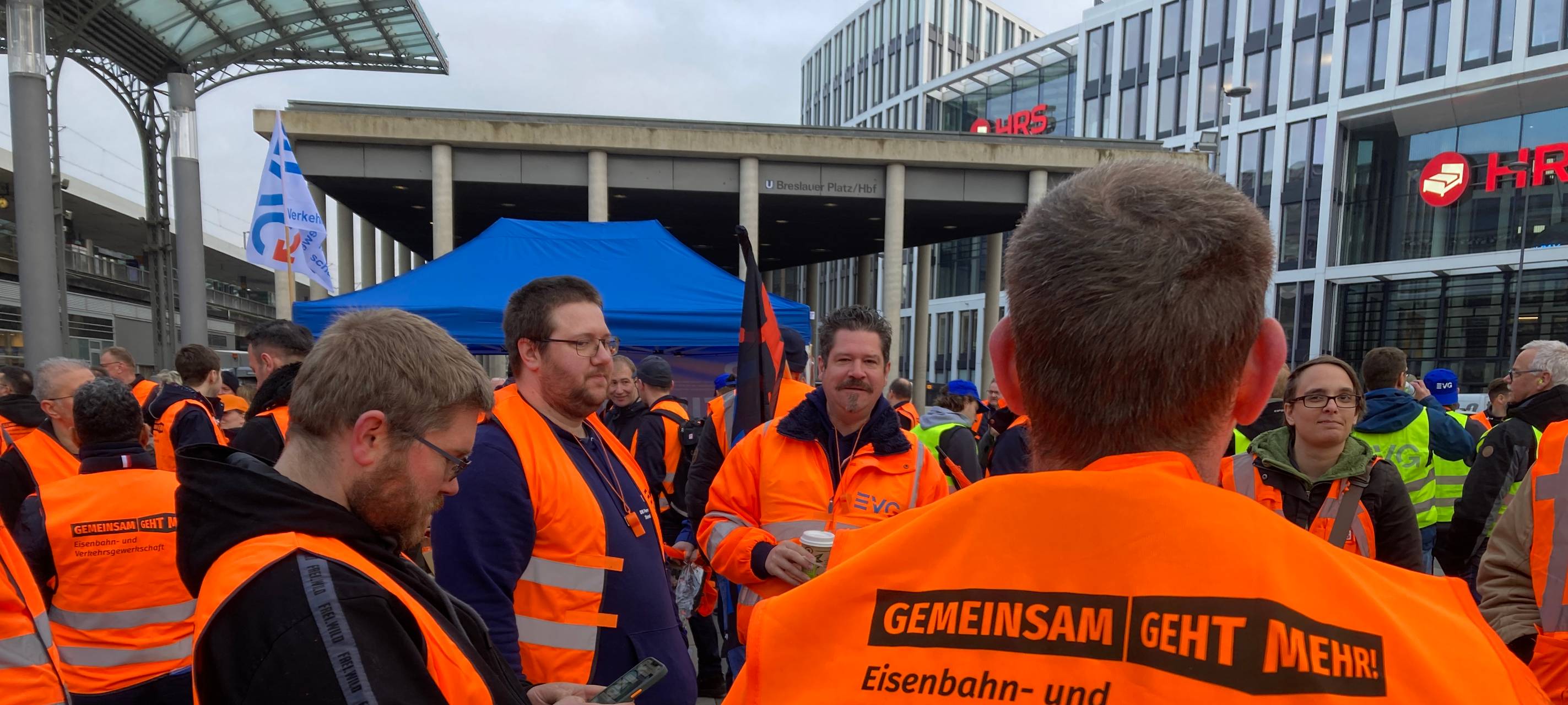 EVG und ver.di: Streiks bei Bahn und Flughäfen
