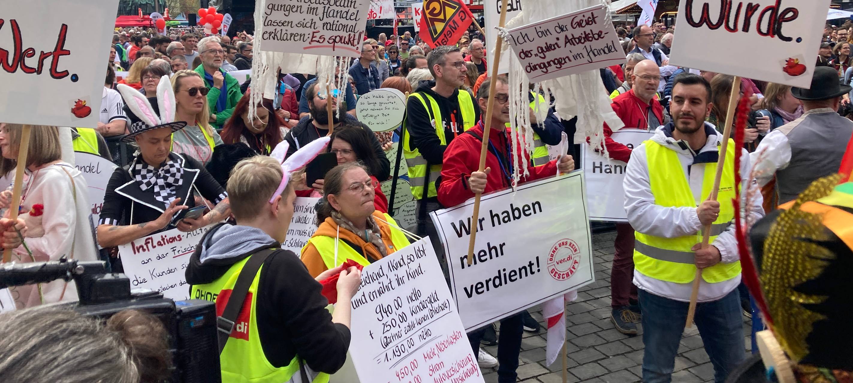 Bundesweite Mai-Kundgebung auf dem Heumarkt