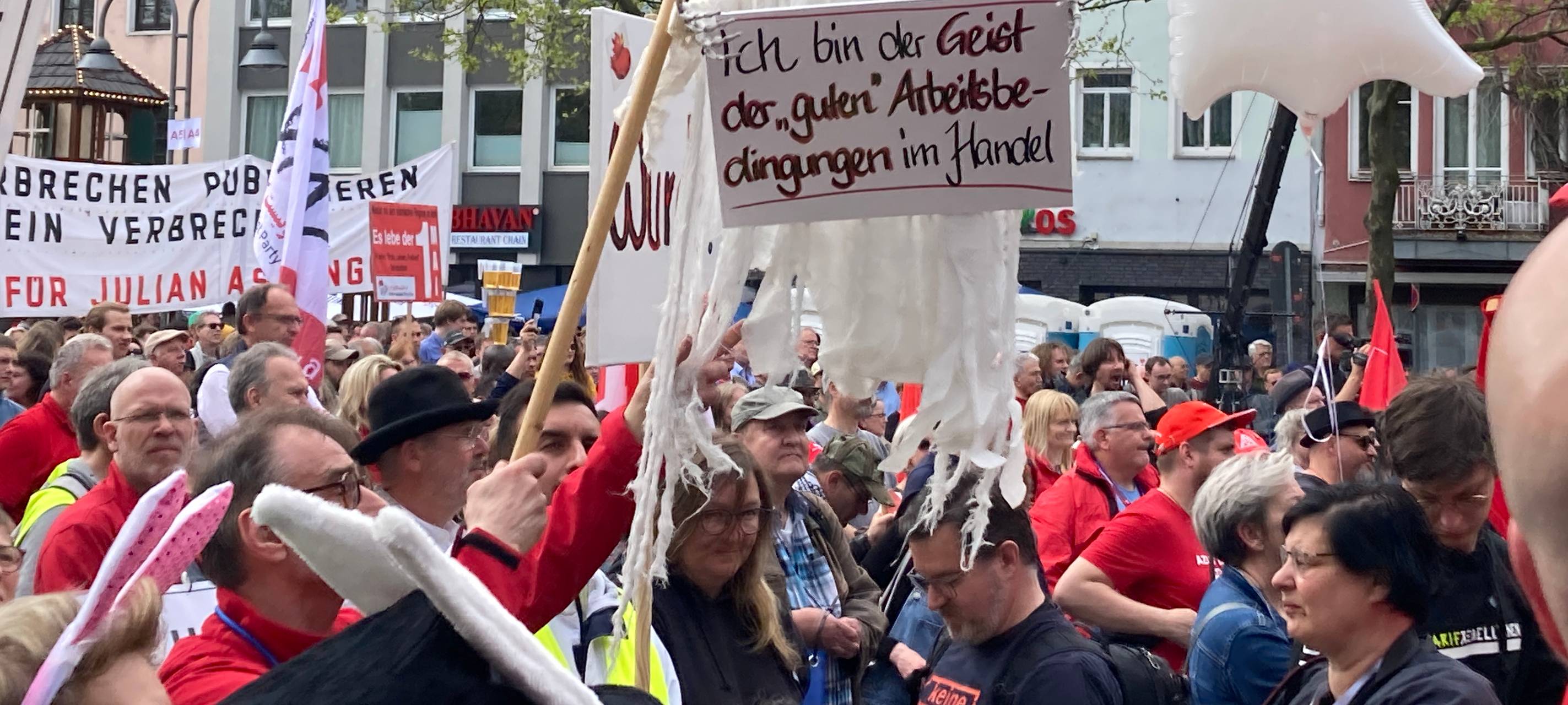 Bundesweite Mai-Kundgebung auf dem Heumarkt