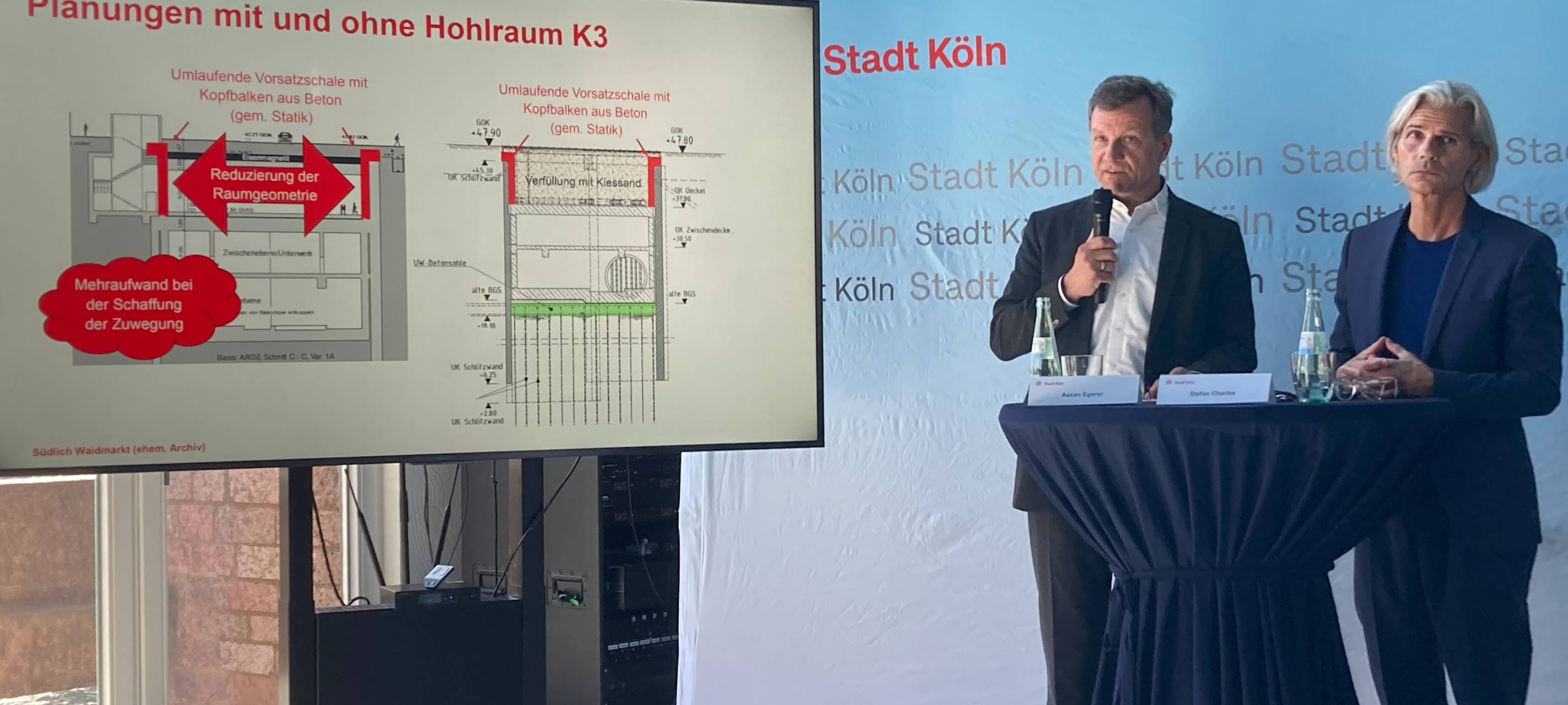 Neue Pläne für Gedenkstätte zum Stadtarchiveinsturz