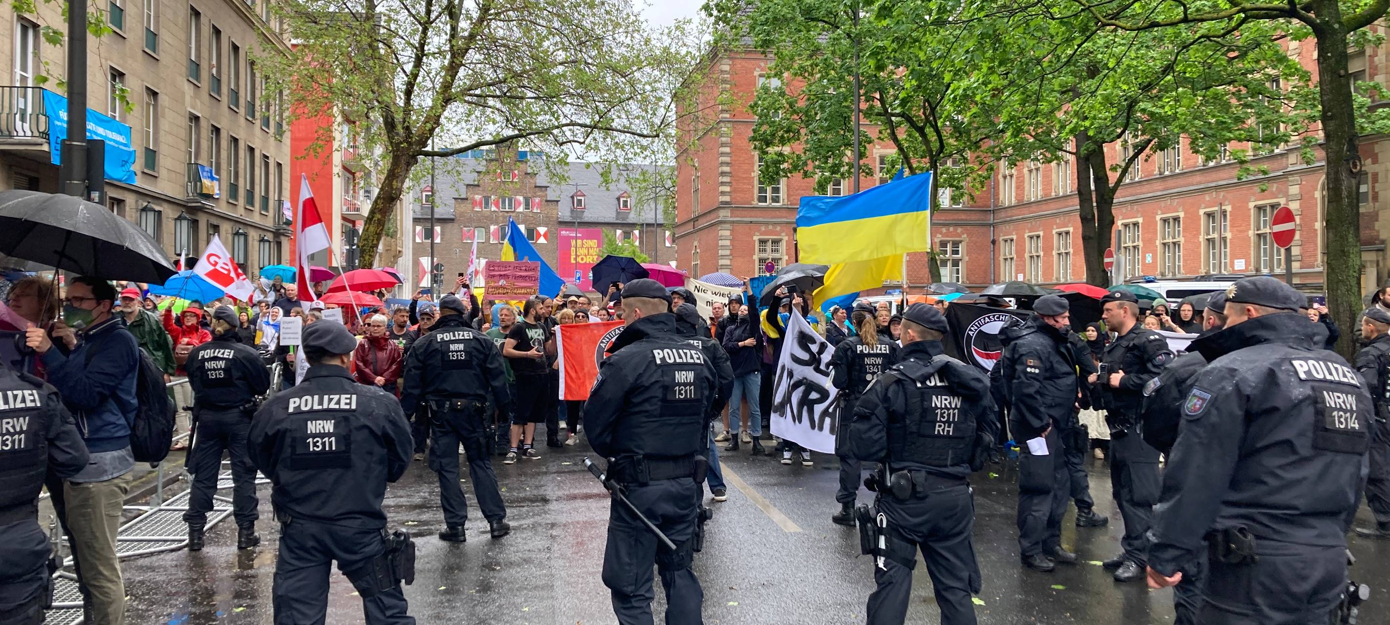Pro-russische Demos ohne Zwischenfälle