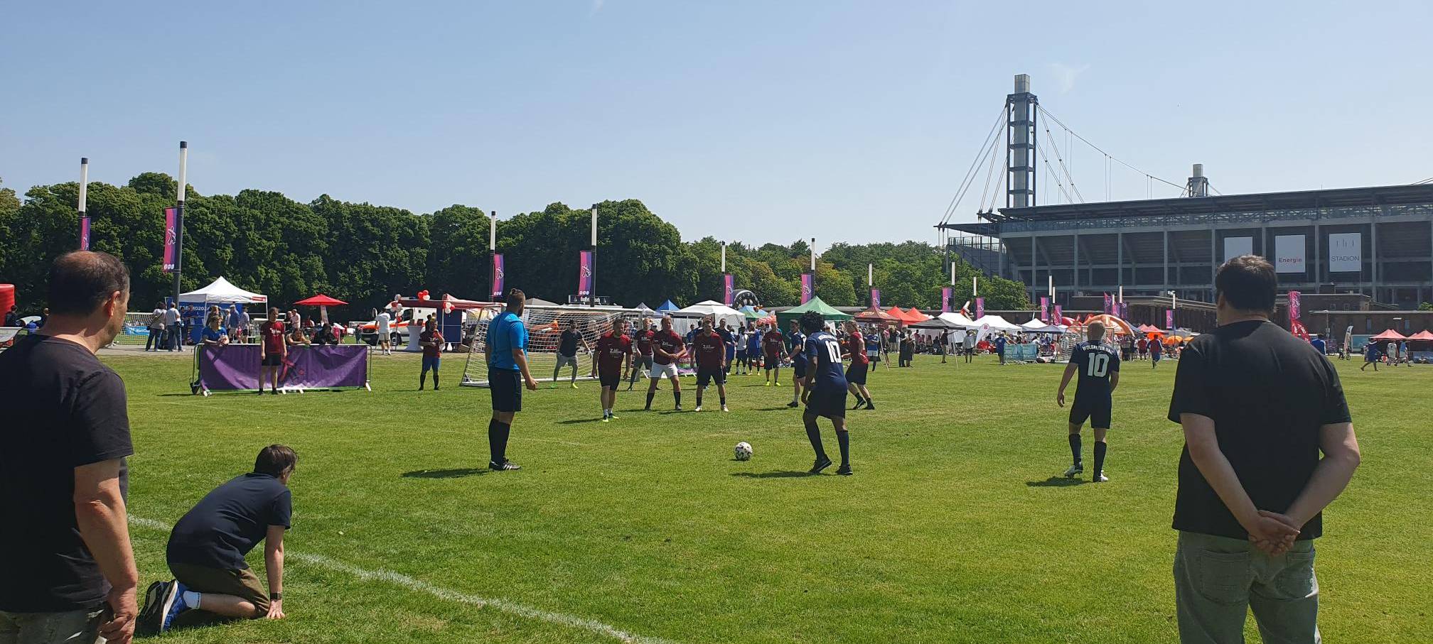 Buntes Fußballfest beim Come-Together-Cup