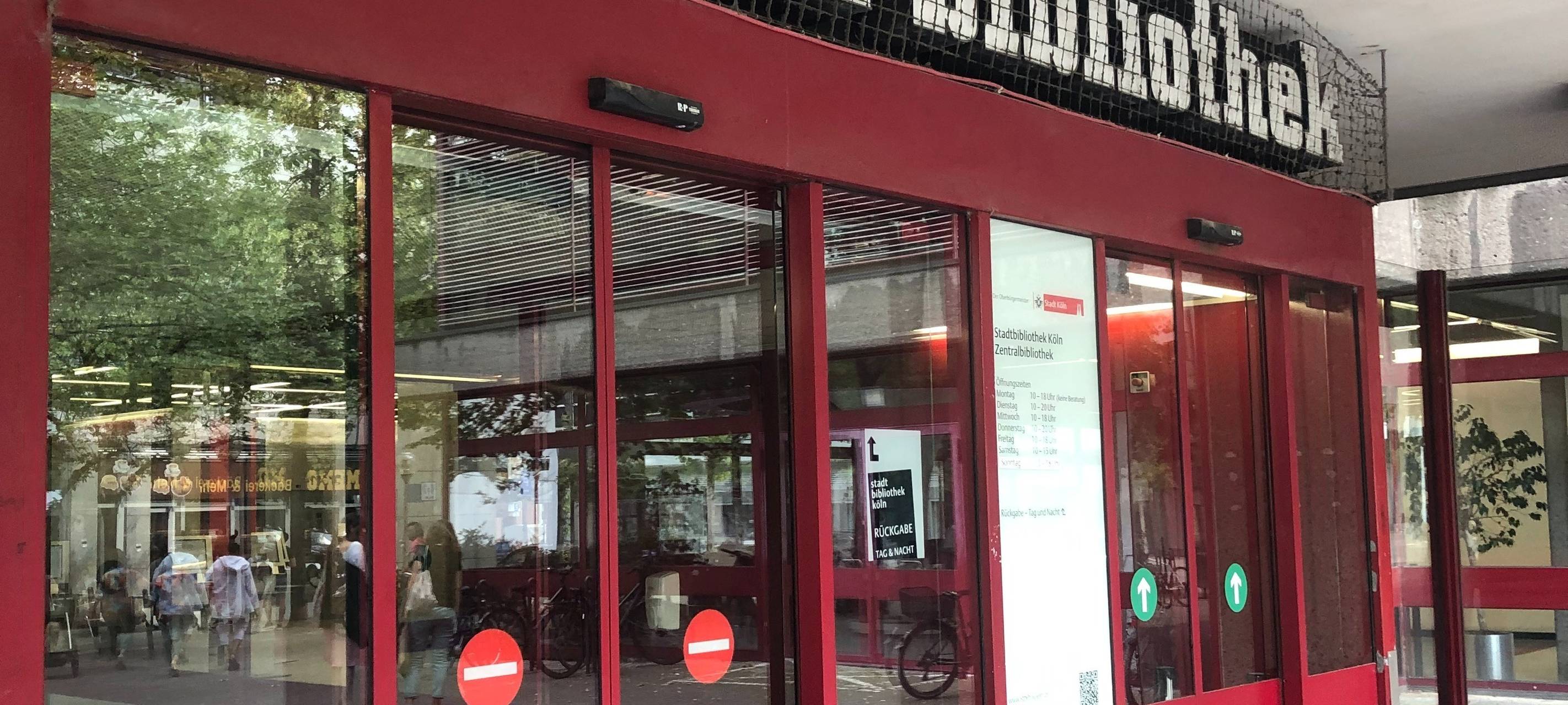 Zentralbibliothek öffnet an der Hohe Straße