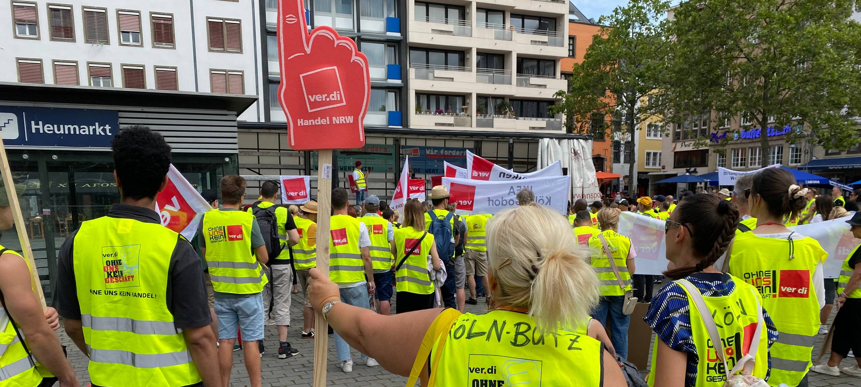 Ver.di ruft erneut zu Warnstreiks im Handel auf