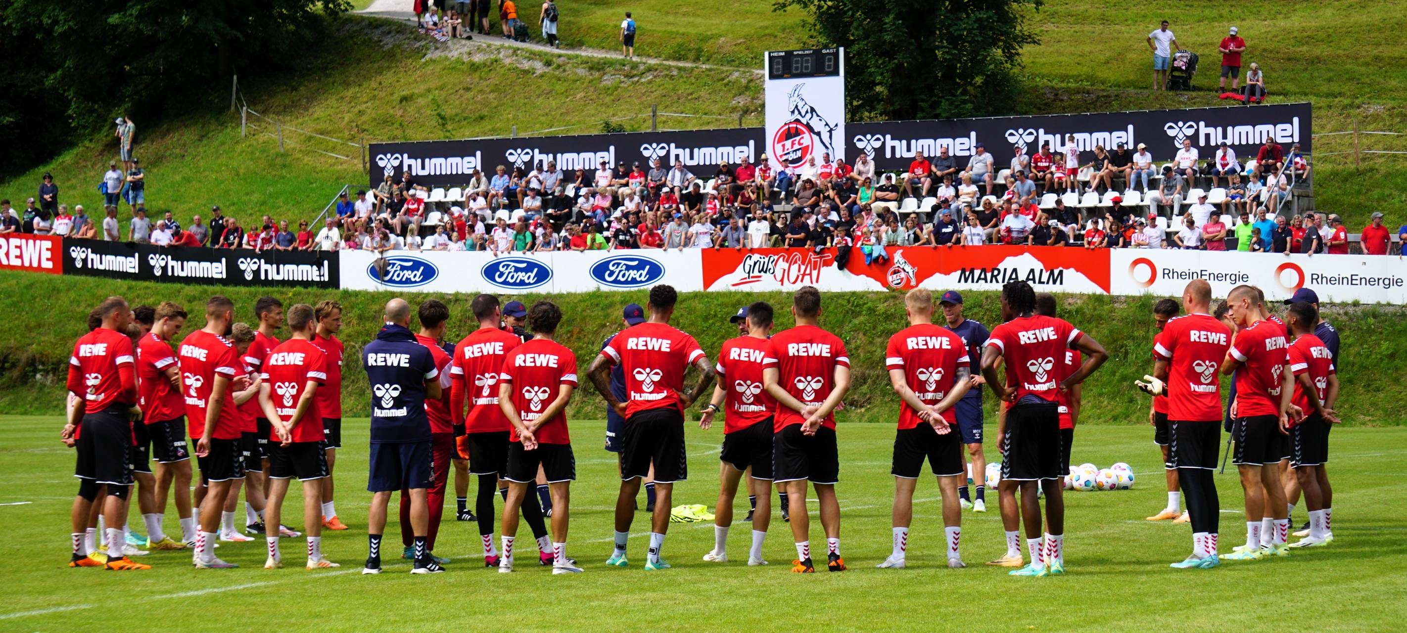 News aus dem FC-Trainingslager