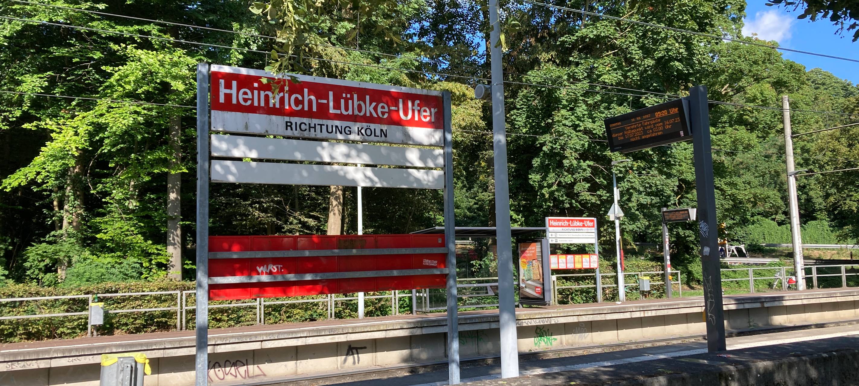 P+R Heinrich-Lübke-Ufer nächste Woche gesperrt