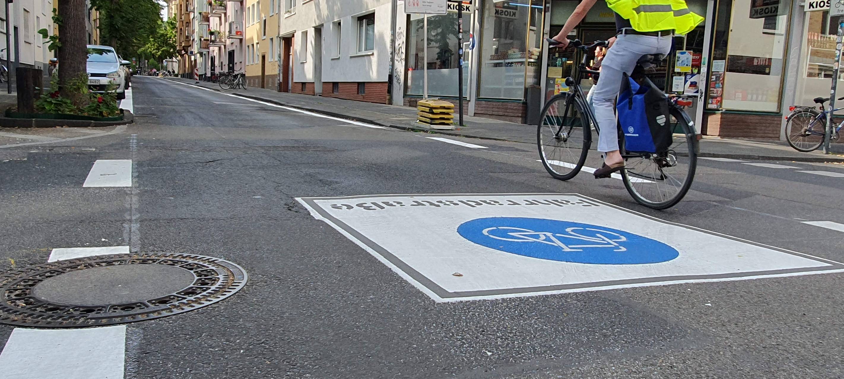 Infoveranstaltung zu Regeln auf Fahrradstraßen