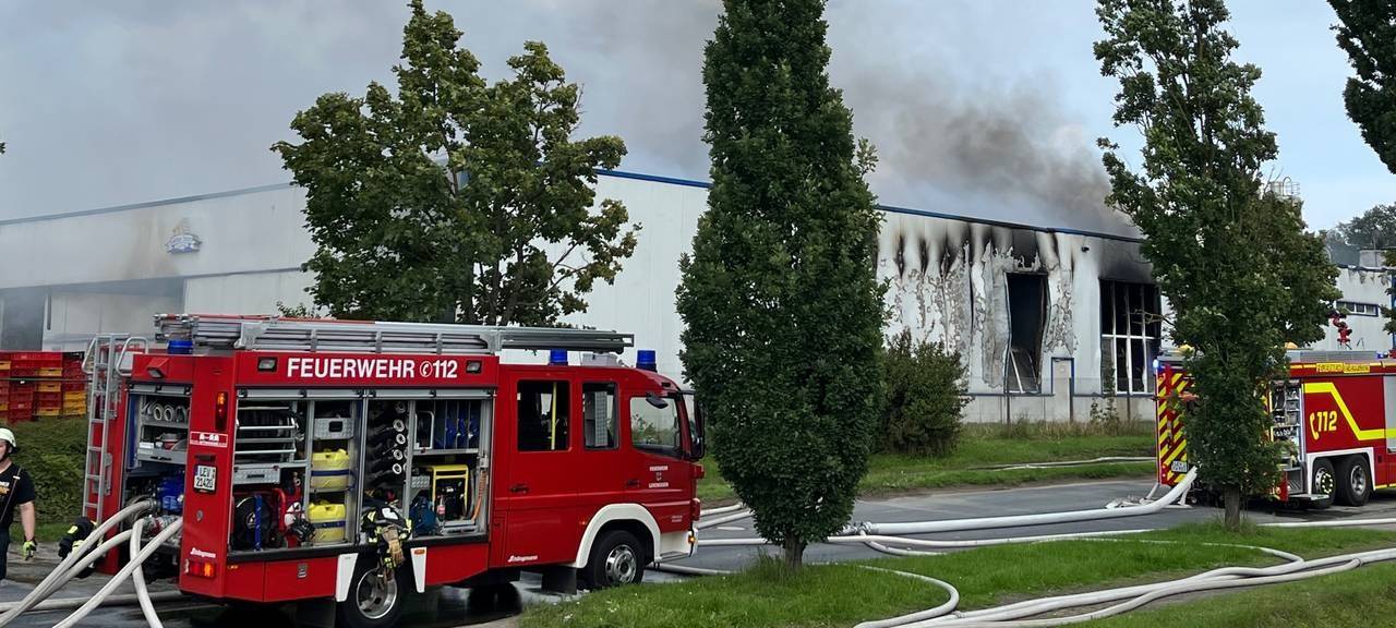 Technischer Defekt wohl Ursache für Großbrand in Leverkusen