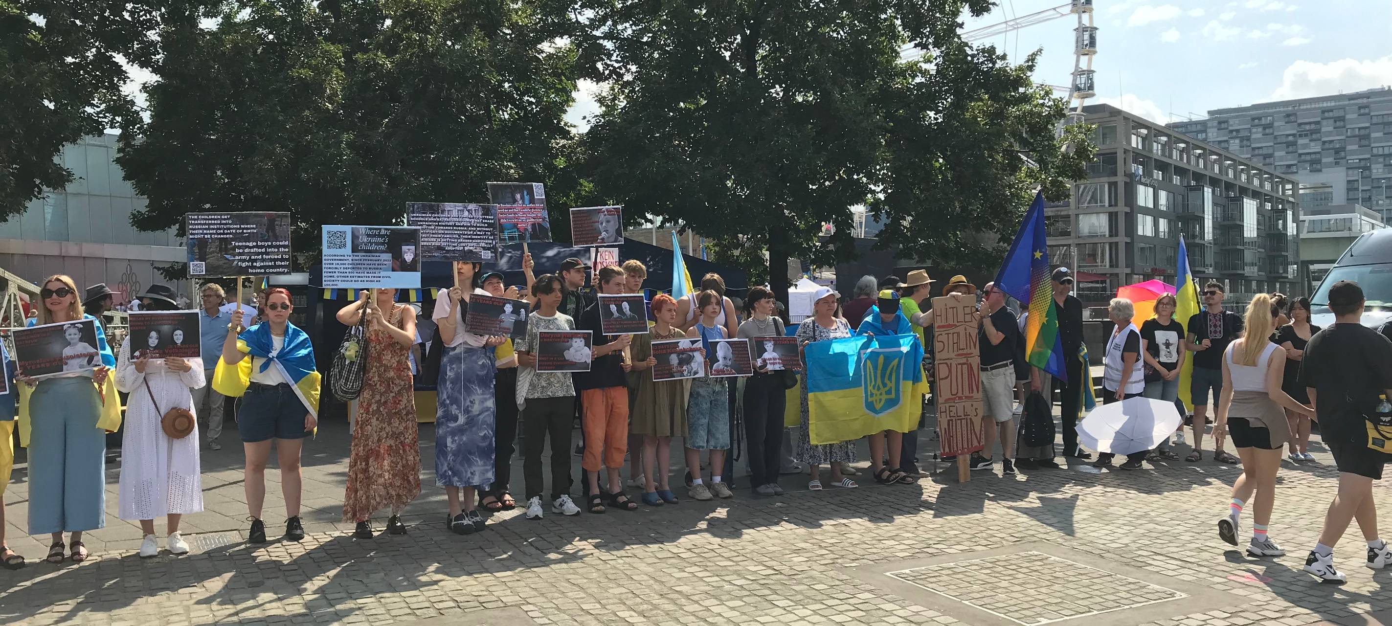 Tausende feiern Ukraine-Tag in Köln