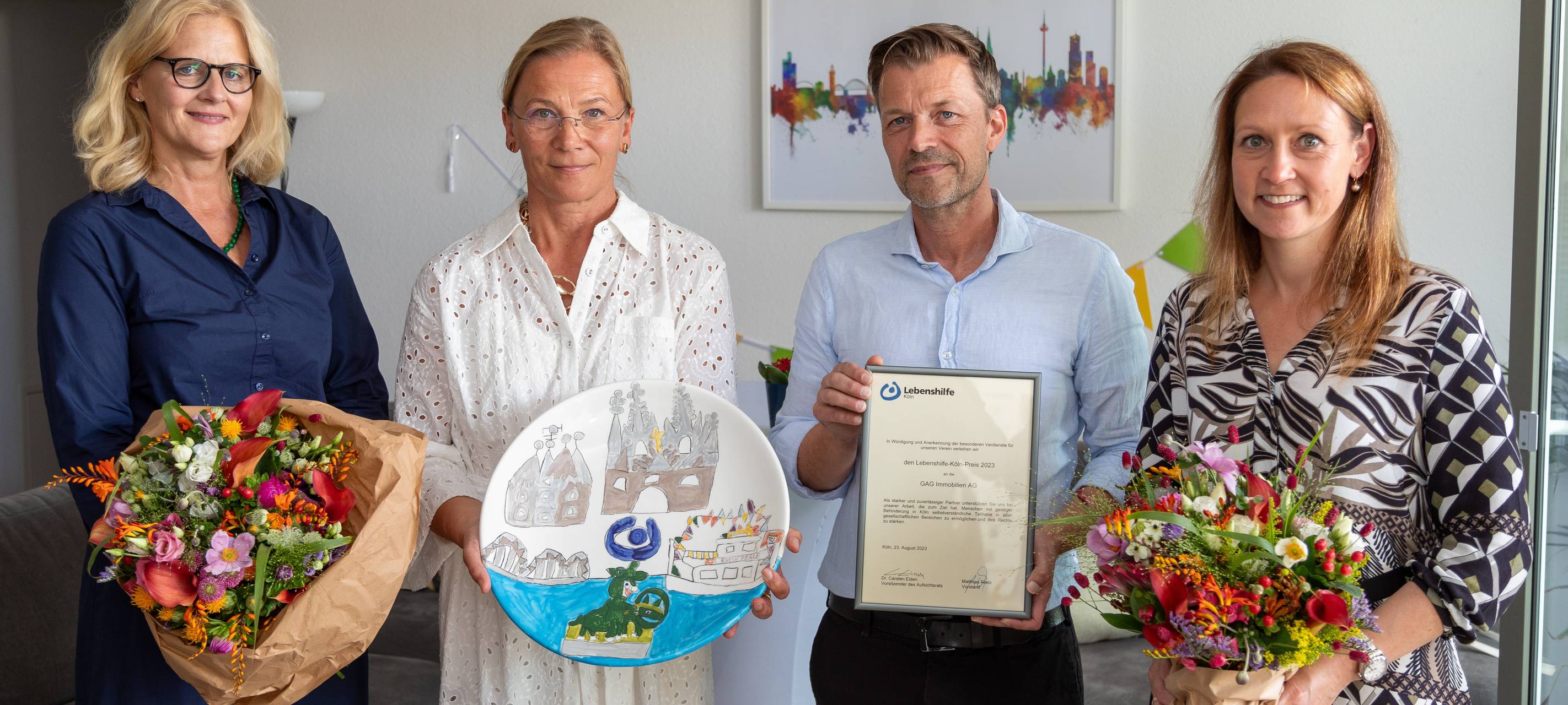 GAG Immobilien AG erhält Lebenshilfe-Köln-Preis