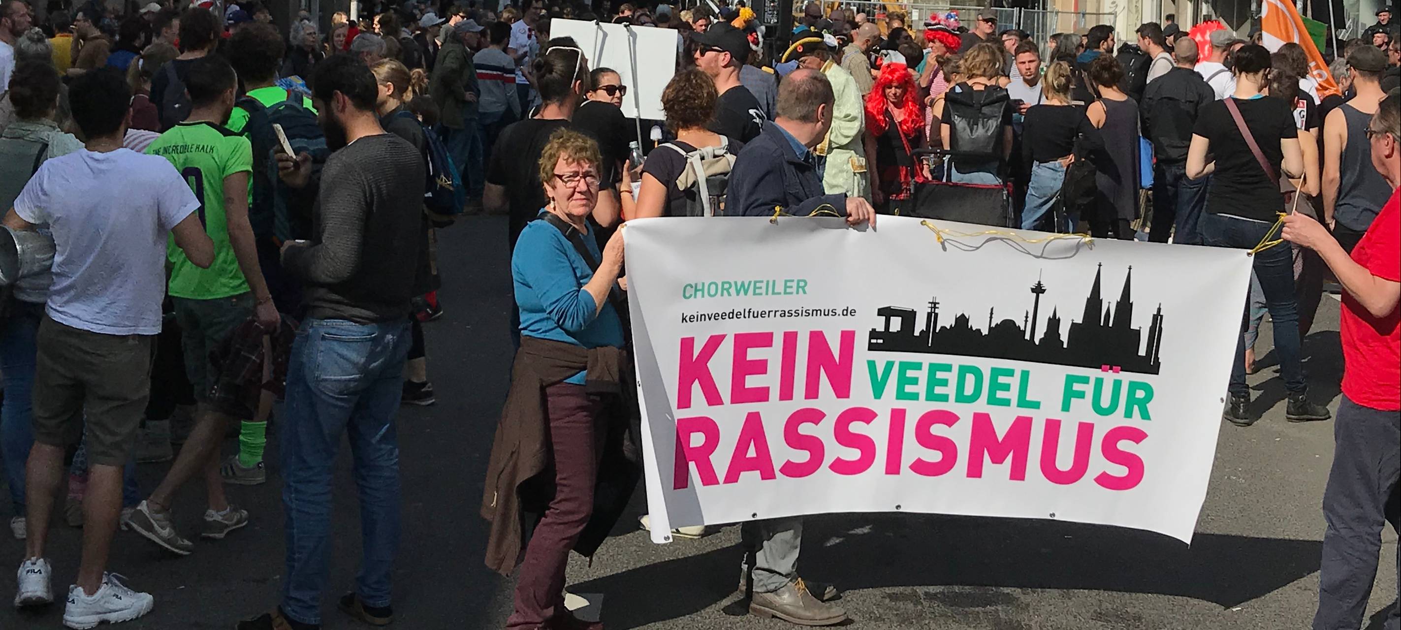 Rangeleien bei Anti-AfD-Demo