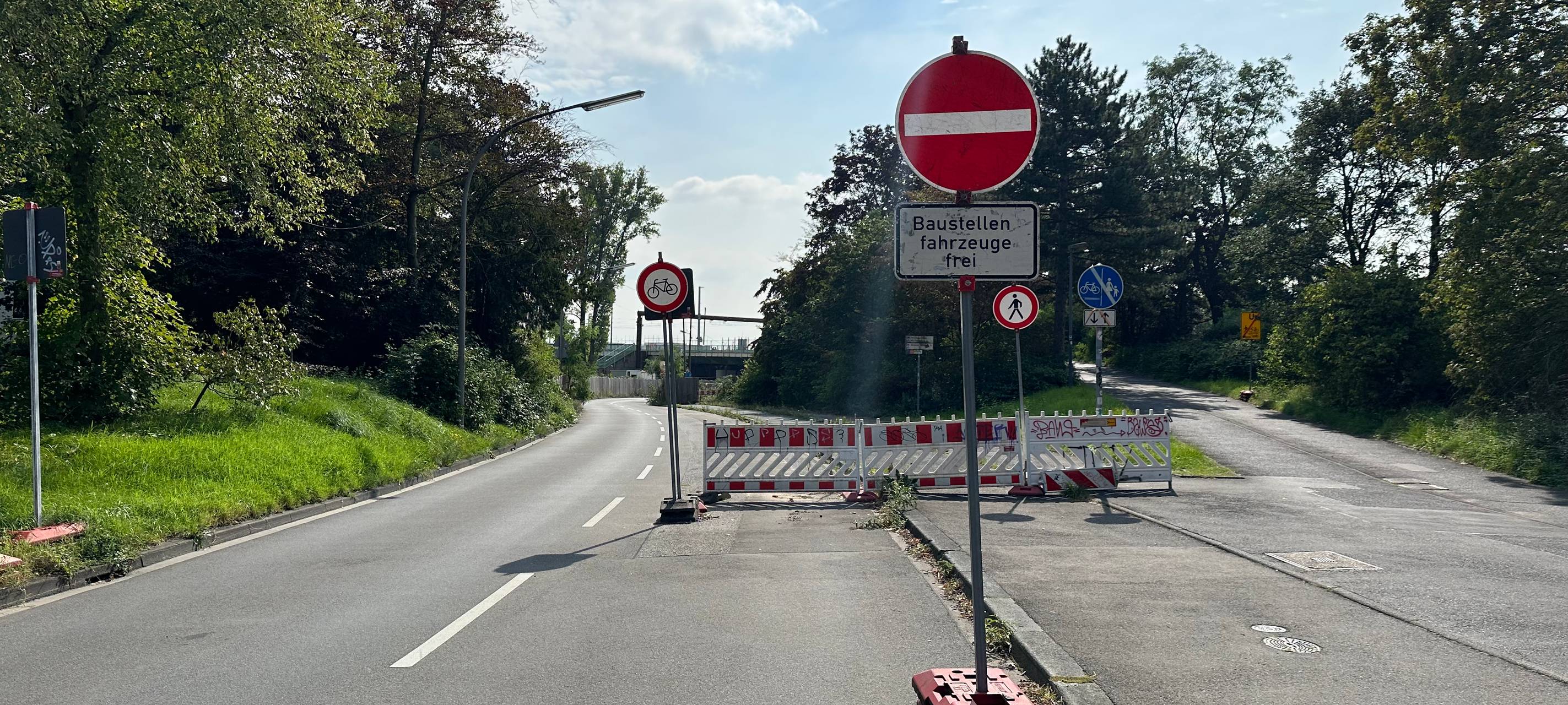 Kanalarbeiten in Vingst