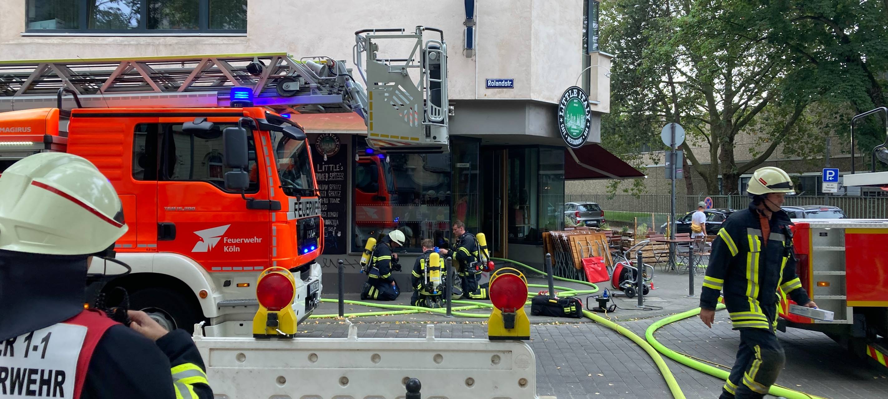 Fünf Verletzte nach Feuer in Wohnhaus