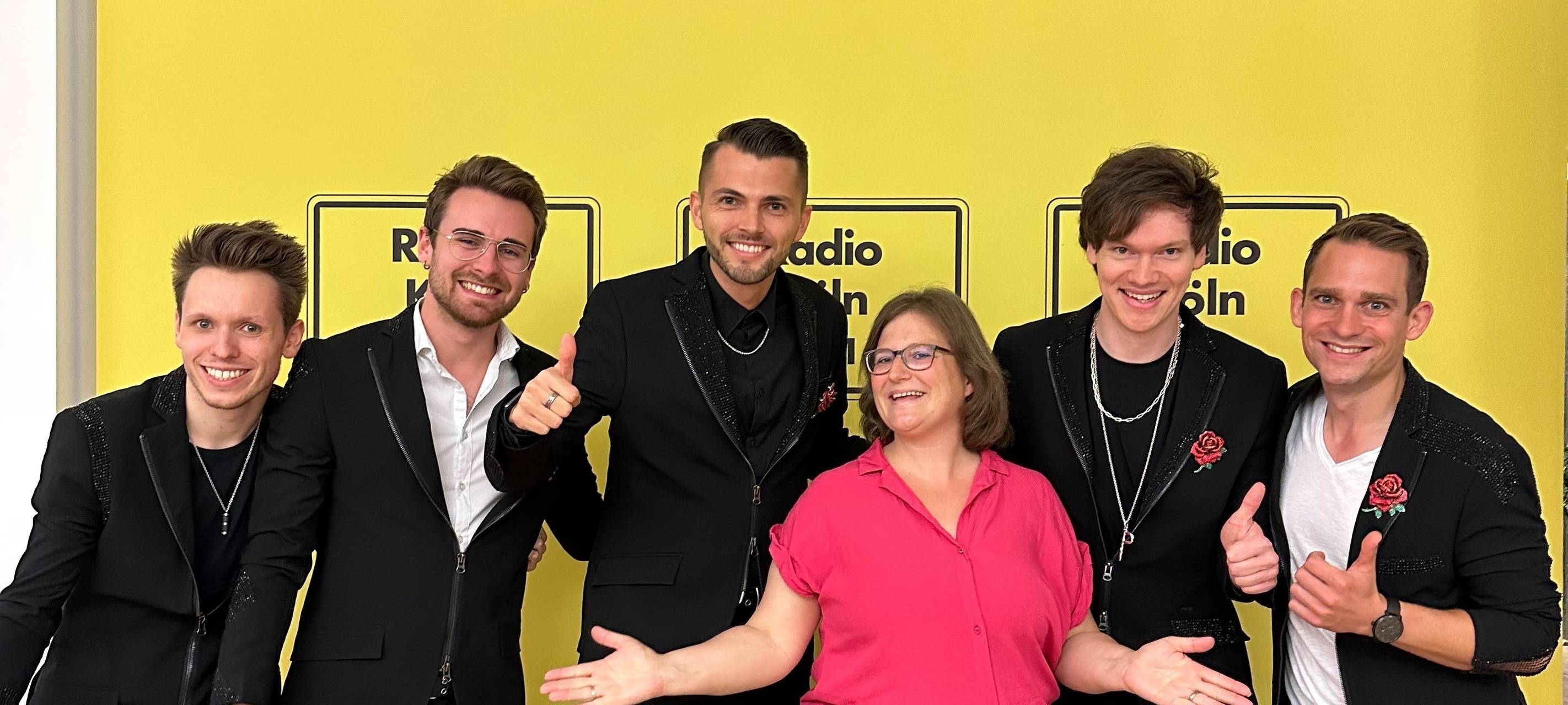 Scharmant und stadtbekannt: Scharmöör im Radio Köln Studio