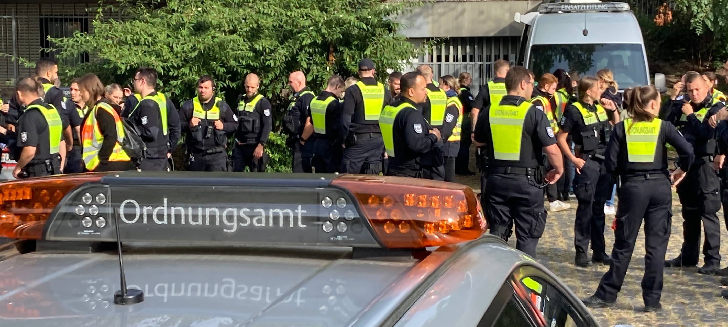 Blindgänger im Grüngürtel erfolgreich entschärft