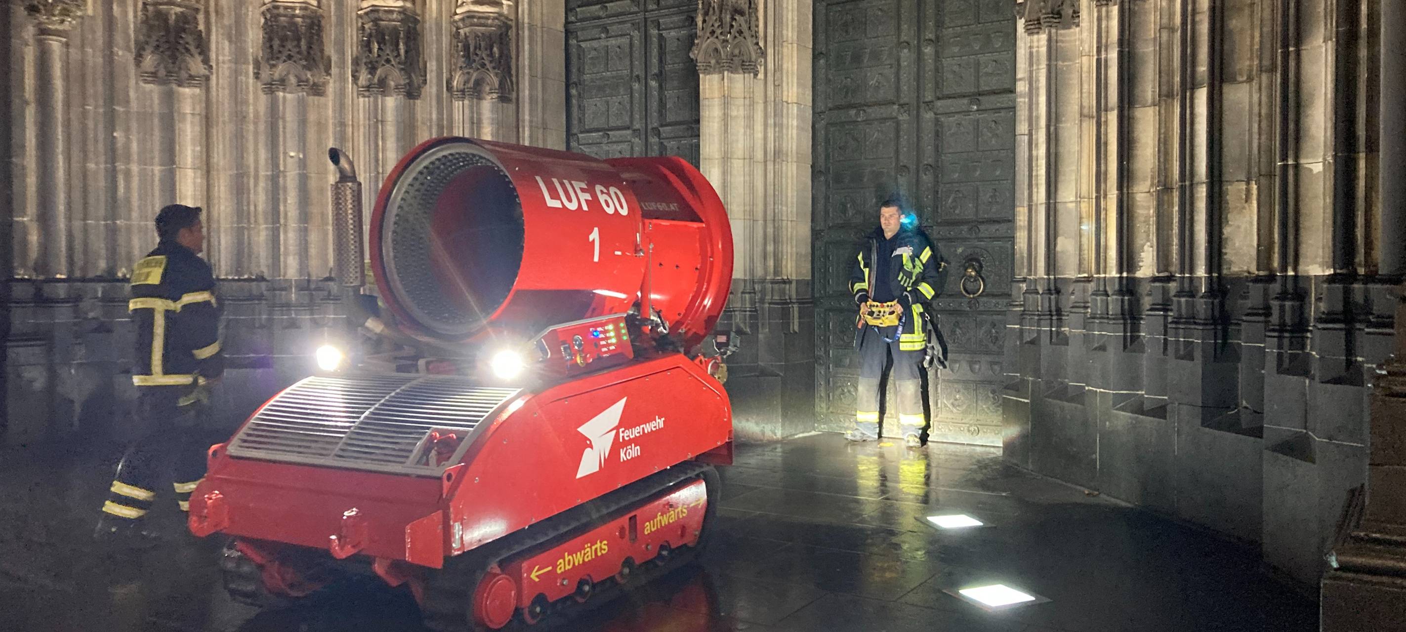 Übung: Rauch im Kölner Dom