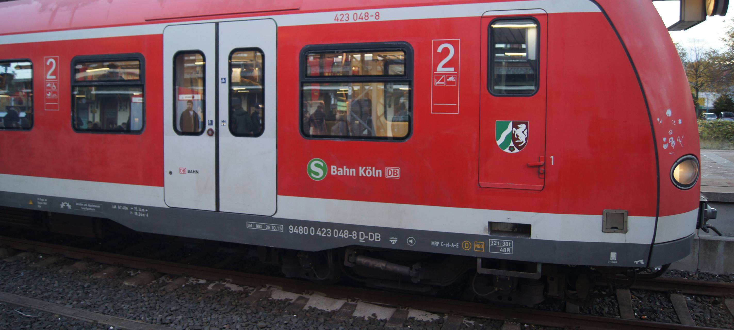 Einschränkungen bei S-Bahnen in Nippes, Buchforst und Kalk