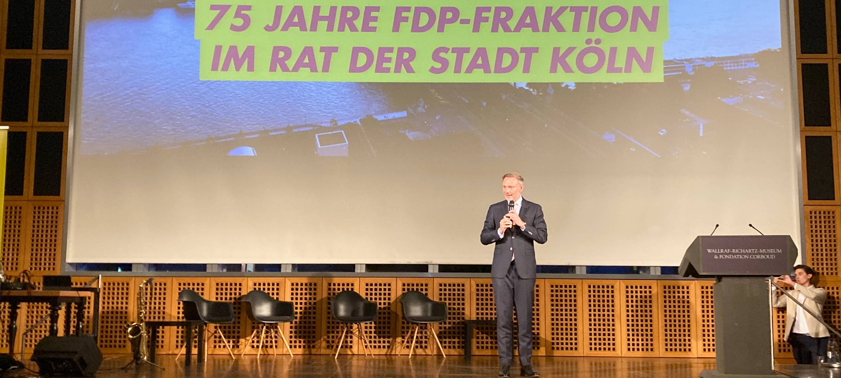 Festakt der Kölner FDP zum 75-jährigen Franktionsbestehen