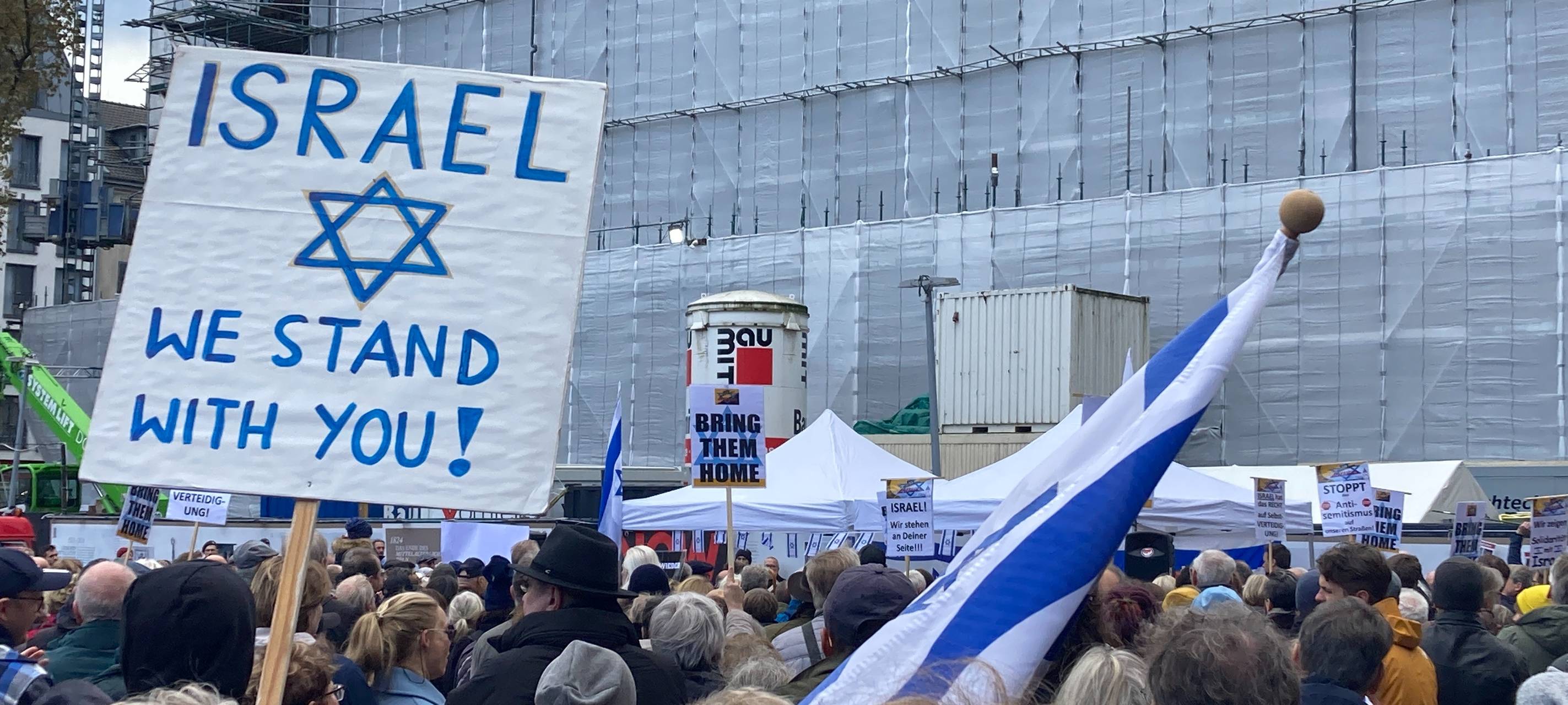 Reker ruft zu Solidarität mit Israel auf