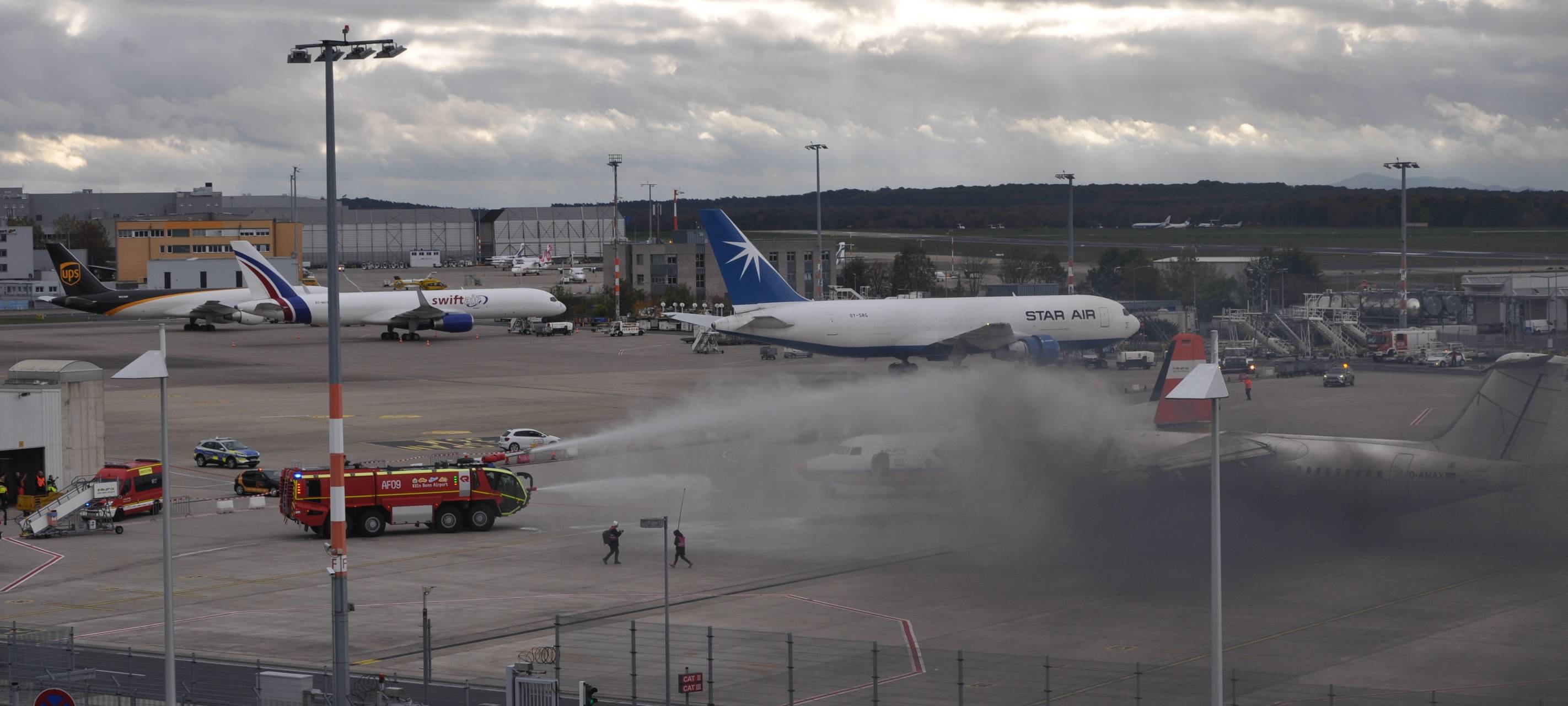 Notfallübung am Kölner Airport