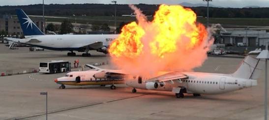 Notfallübung am Kölner Airport