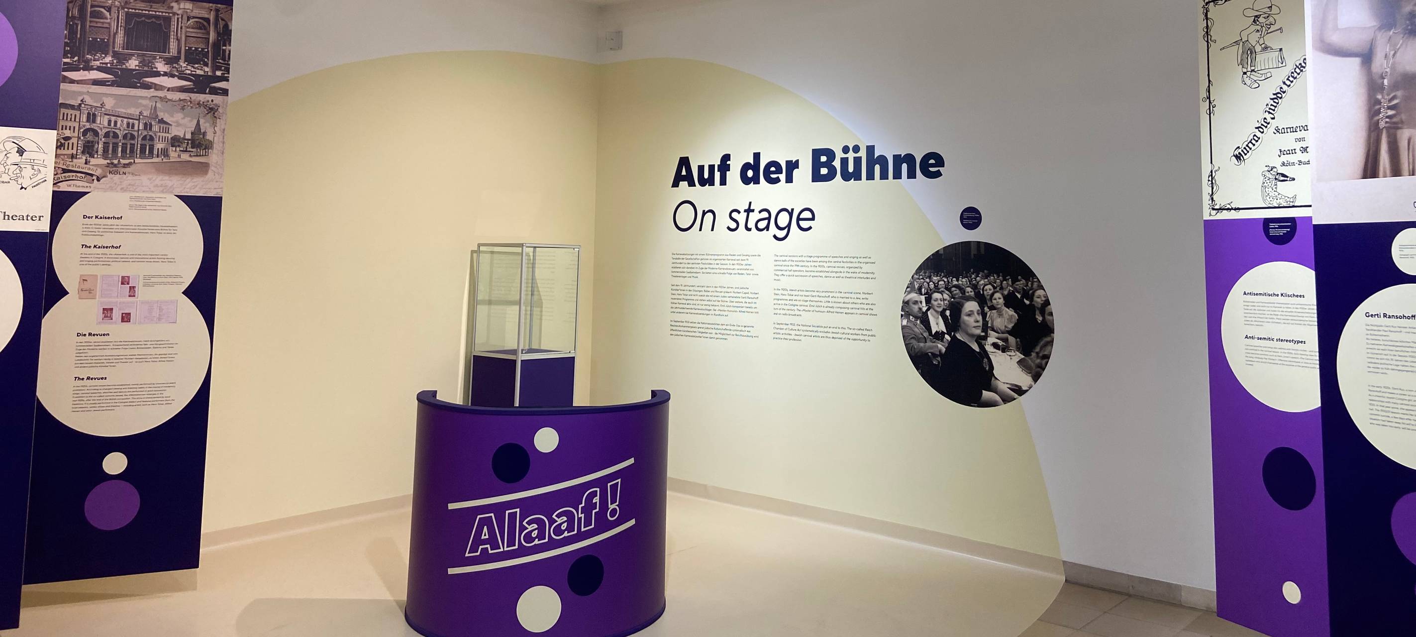 Neue Ausstellung zu den Themen Antisemitismus und Karneval