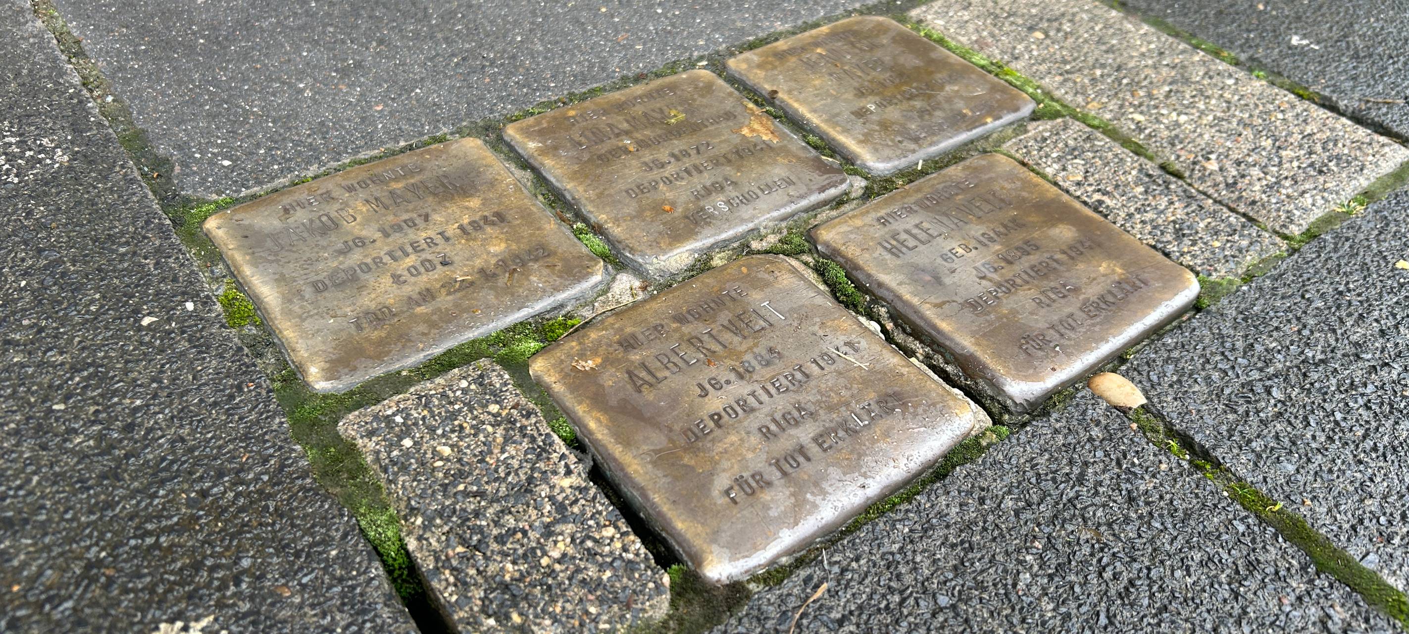 Kölner putzen Stolpersteine zum Gedenken