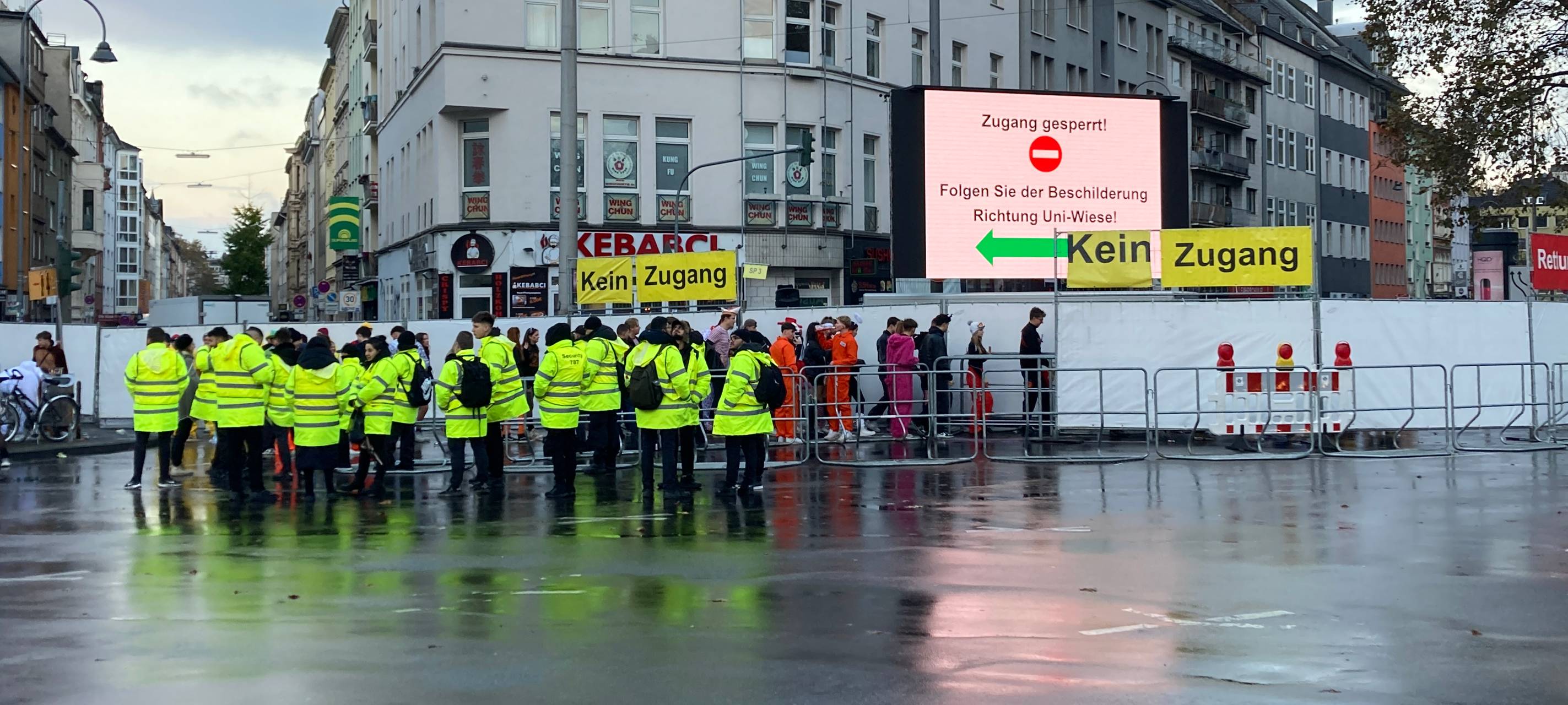 Polizei rechnet mit massenhaftem Andrang zum 11.11.