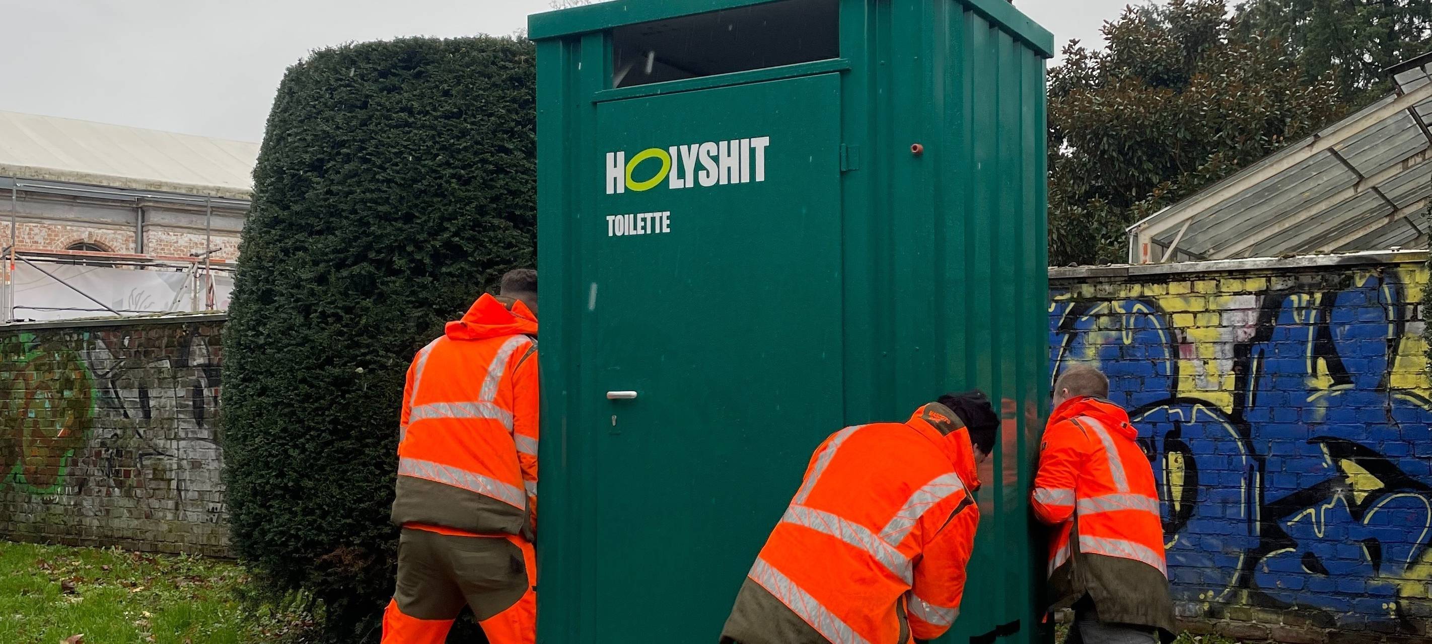 Holy Shit: Nachhaltige Toilette im Volksgarten eröffnet