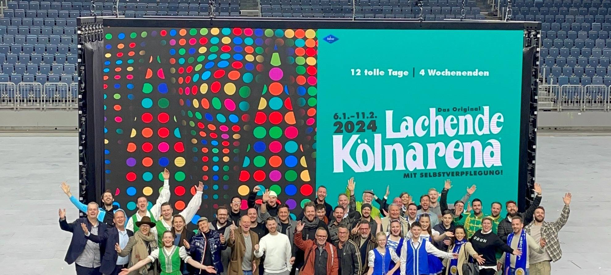 Änderungen für Vorverkauf für die Lachende Kölnarena