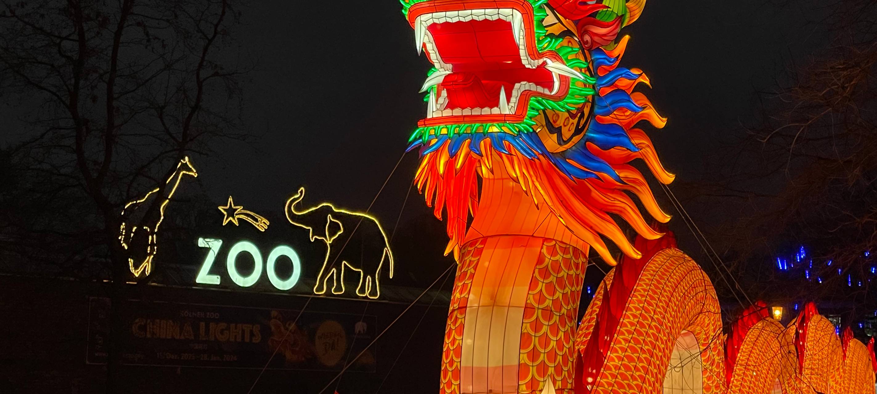 China Light Festival im Kölner Zoo