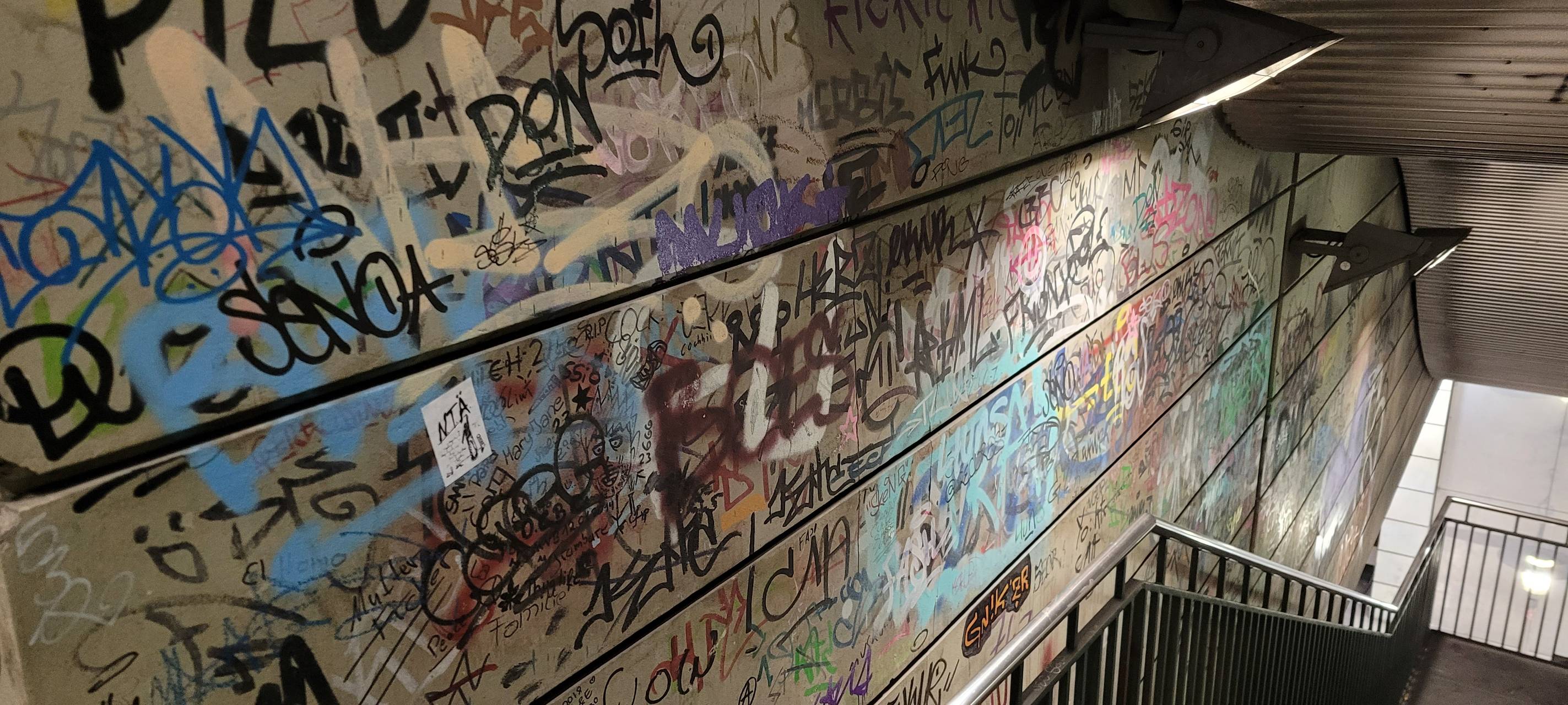 Mutmaßlicher Graffiti-Sprayer gefasst