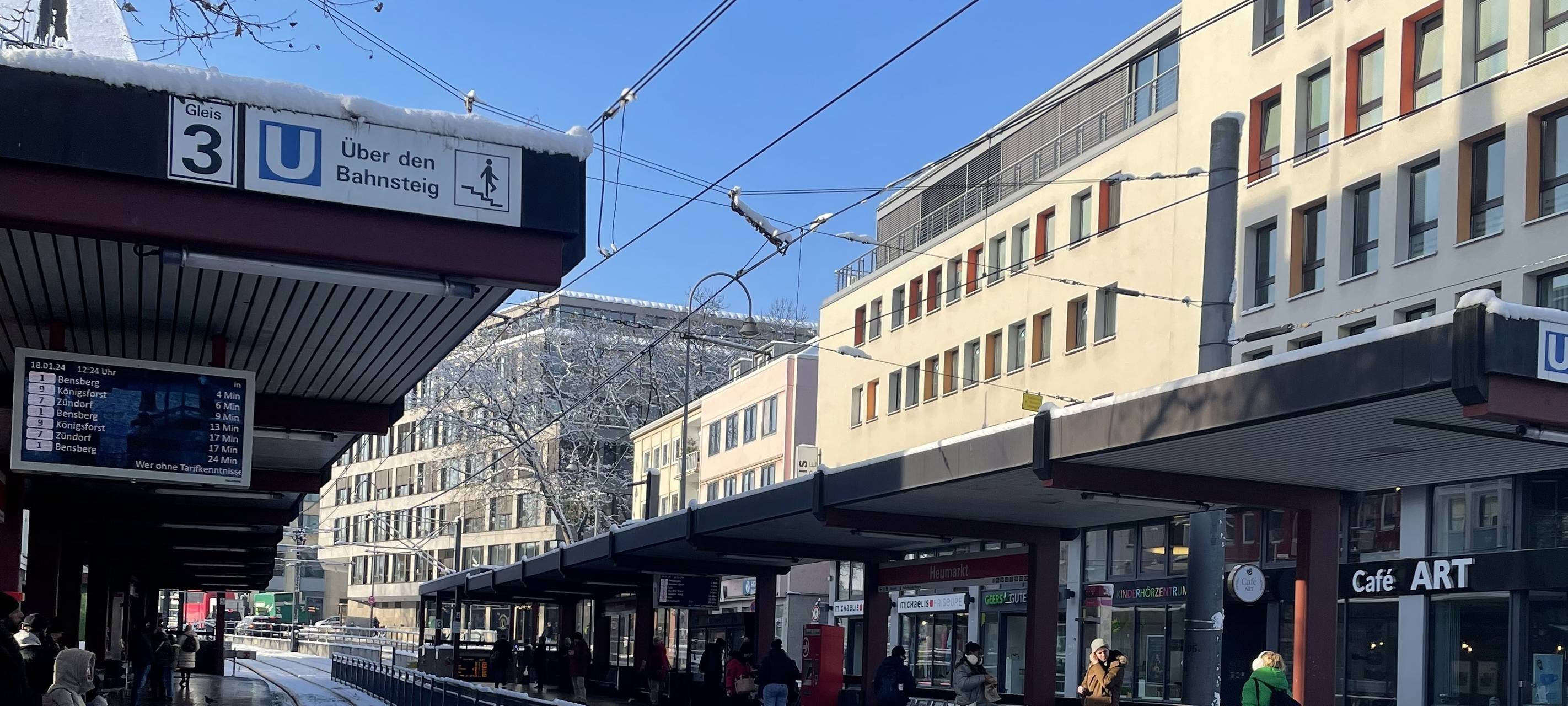 KVB will Weihnachts-Verkehr entlasten