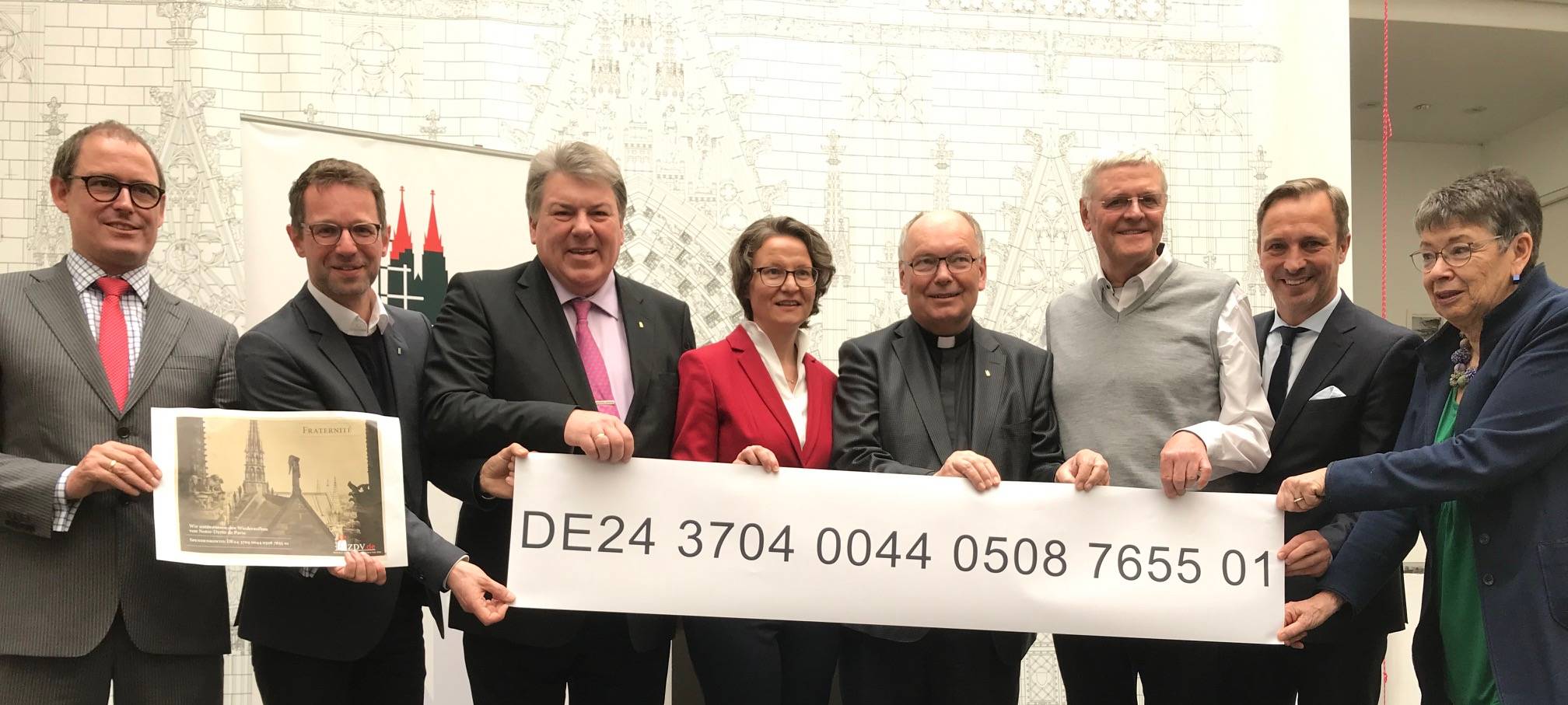 Kölner Dombau-Verein richtet Spendenkonto für Notre-Dame ein