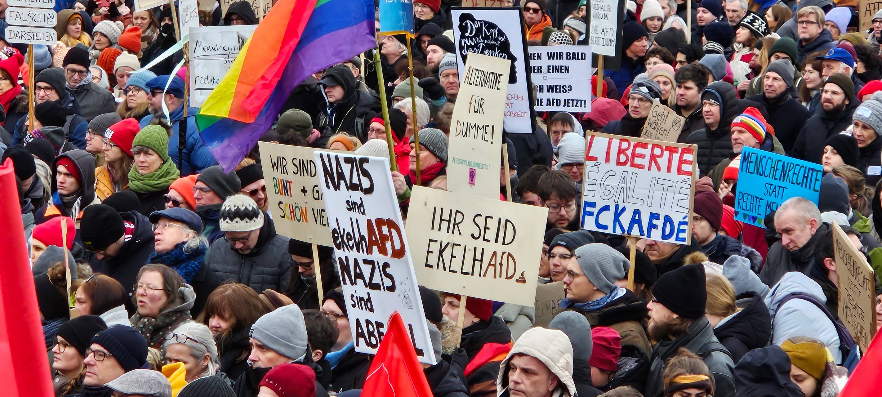 So war die Demo gegen Rechts in Deutz