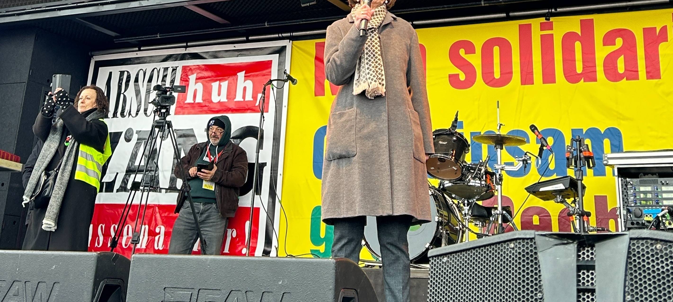 So war die Demo gegen Rechts in Deutz