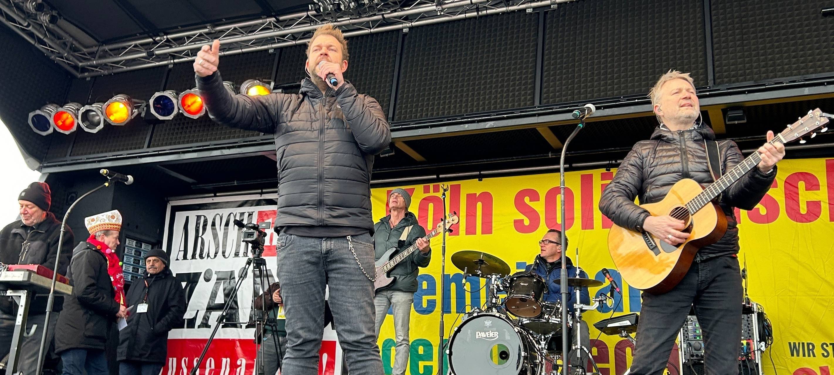 So war die Demo gegen Rechts in Deutz