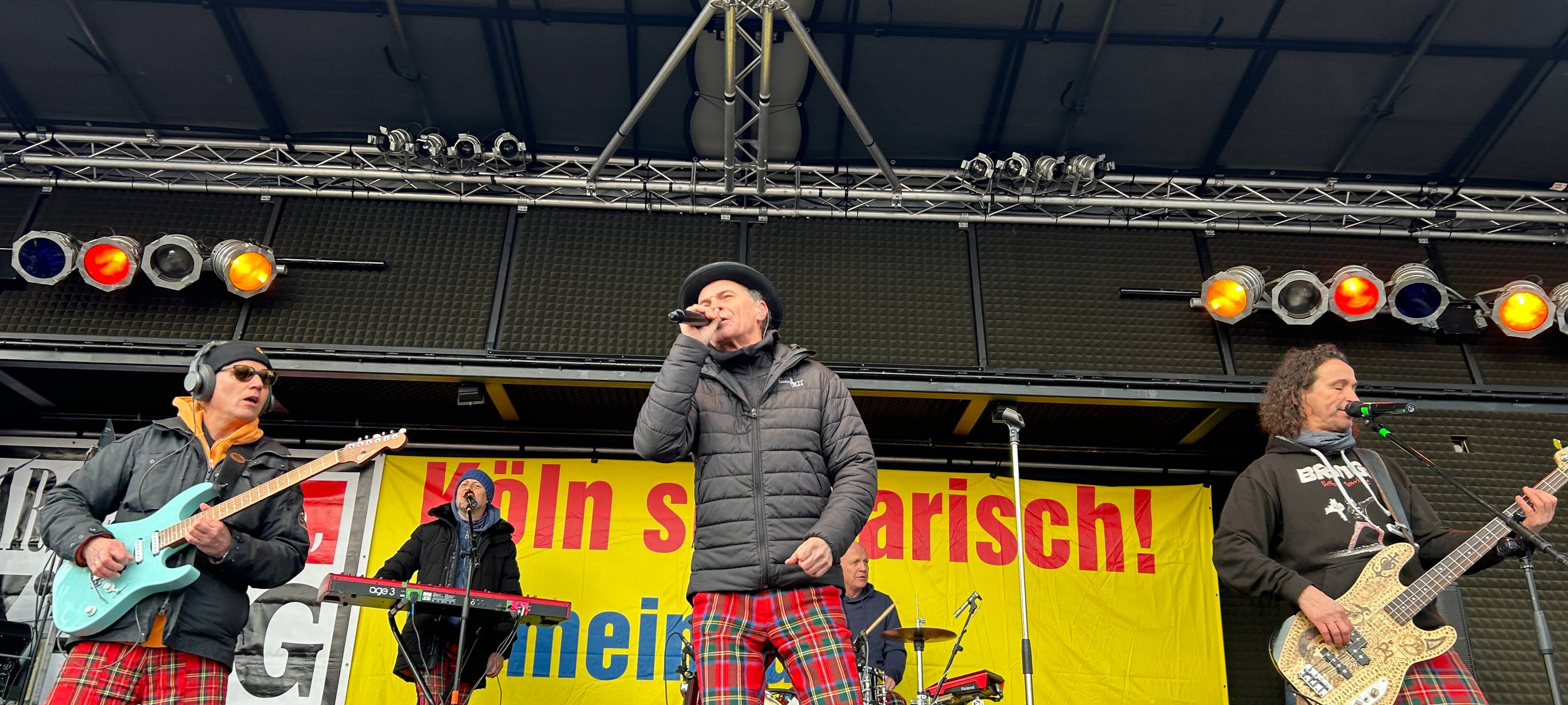 So war die Demo gegen Rechts in Deutz