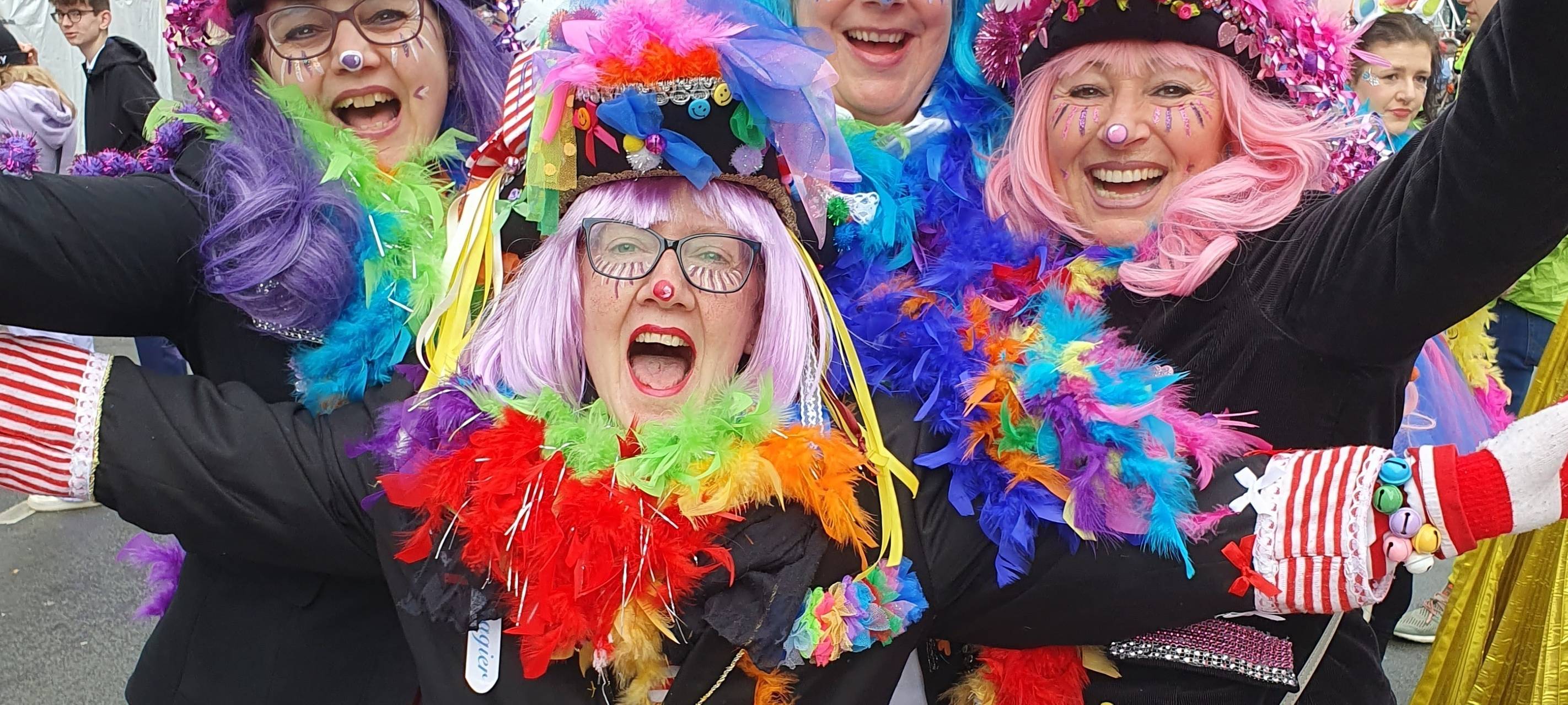 Der Rosenmontagszug läuft