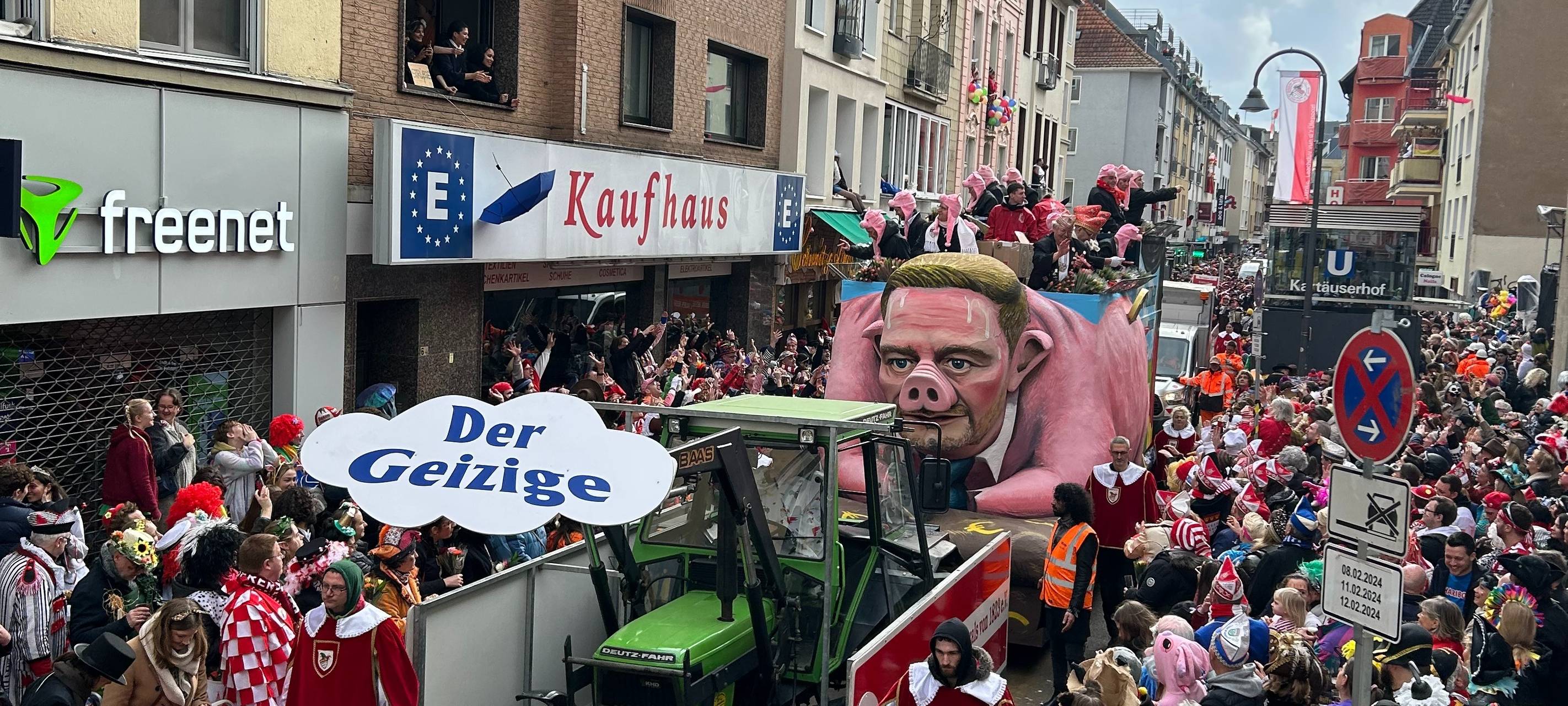 Sorge um Finanzierung des Rosenmontagszugs