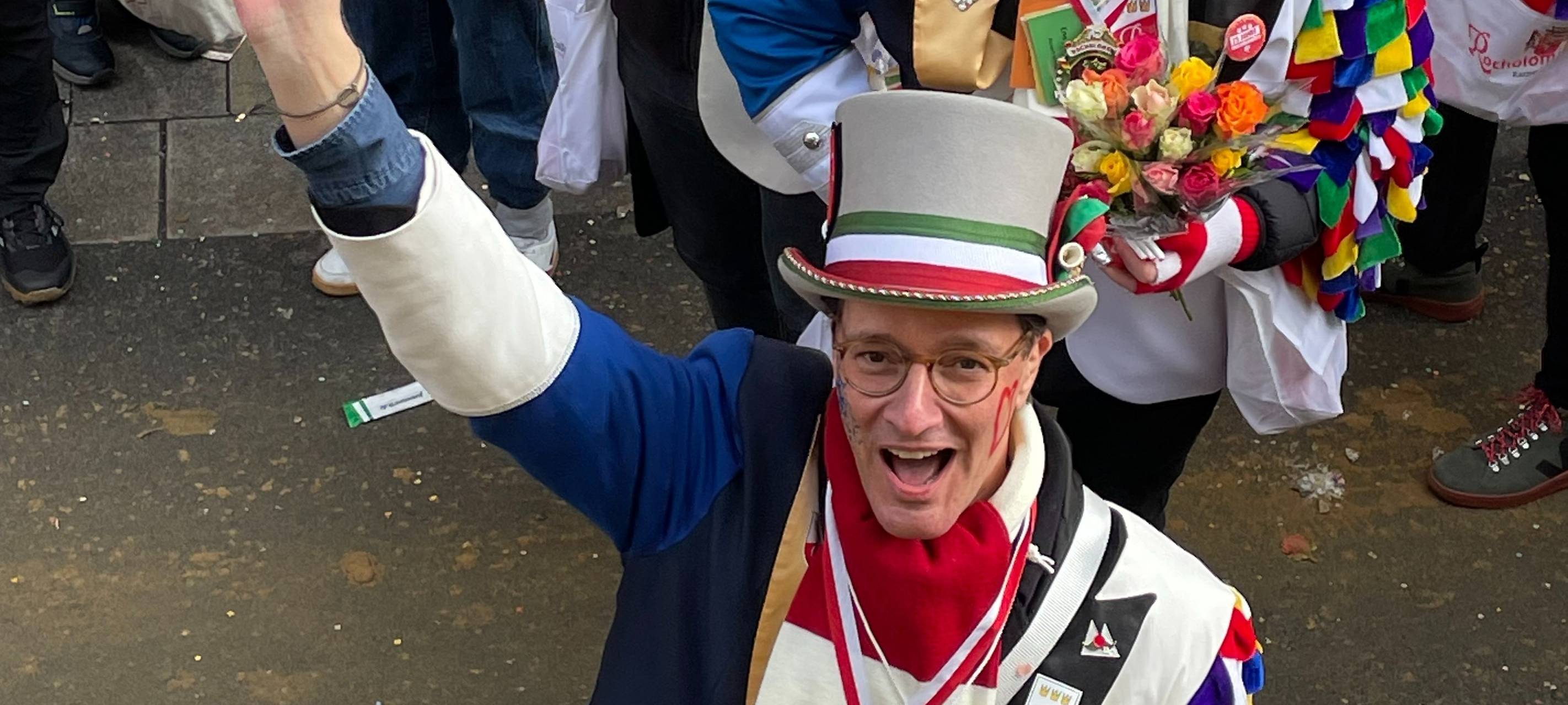 Der Rosenmontagszug läuft