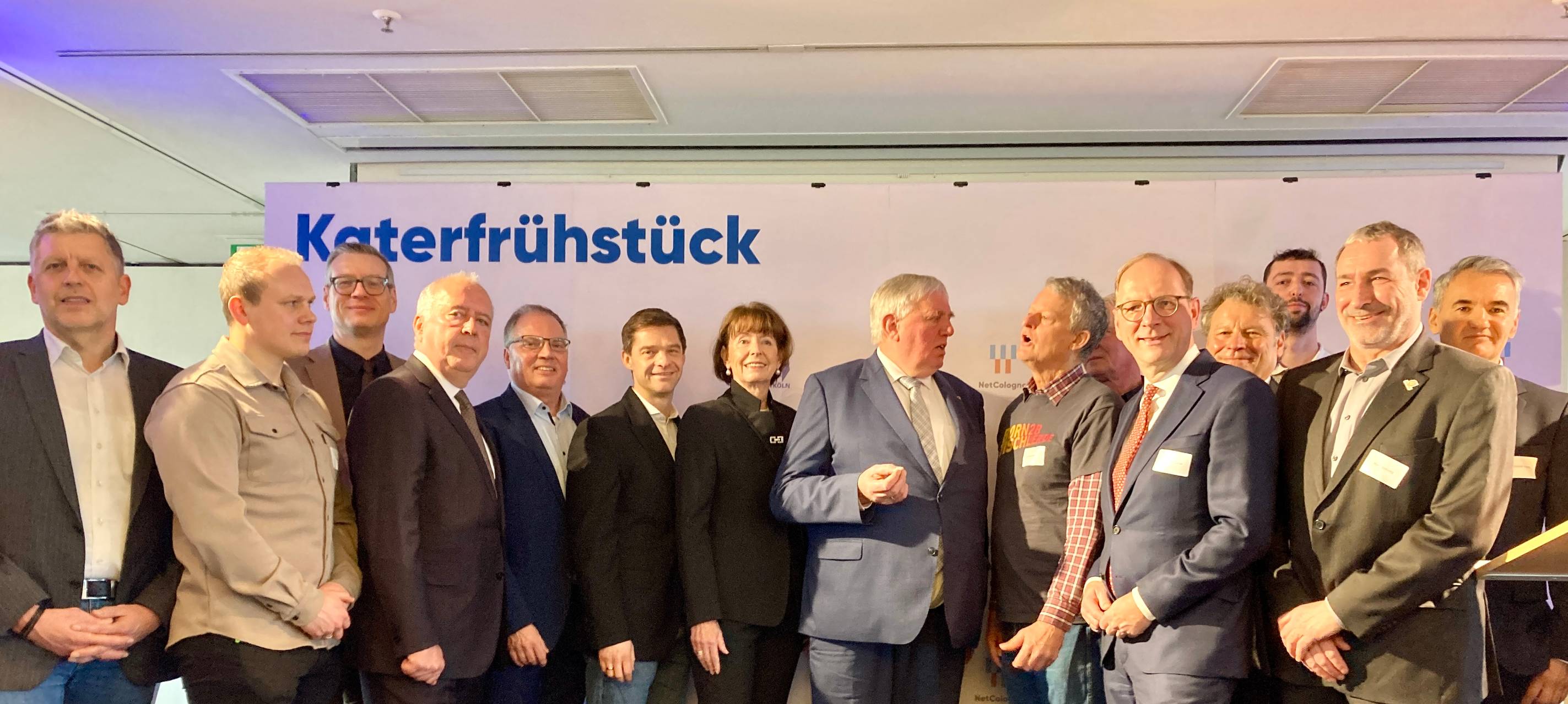 Katerfrühstück der ARBEITGEBER KÖLN und NetCologne