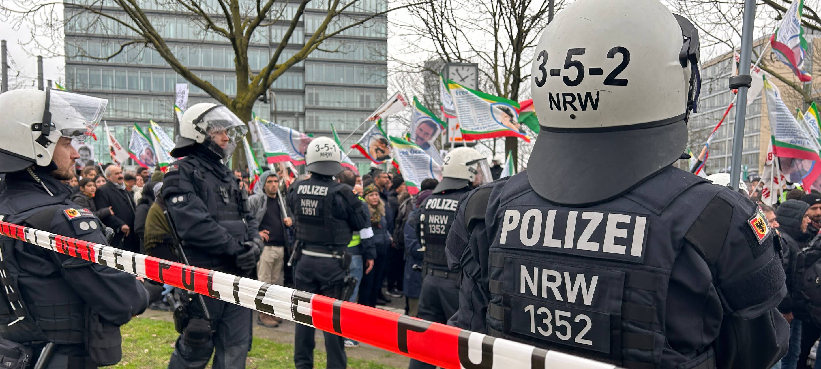 Kurdische Demo ohne größere Zwischenfälle beendet