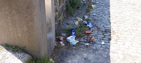 Viel Müll in Kölner Parks nach Osterwochenende