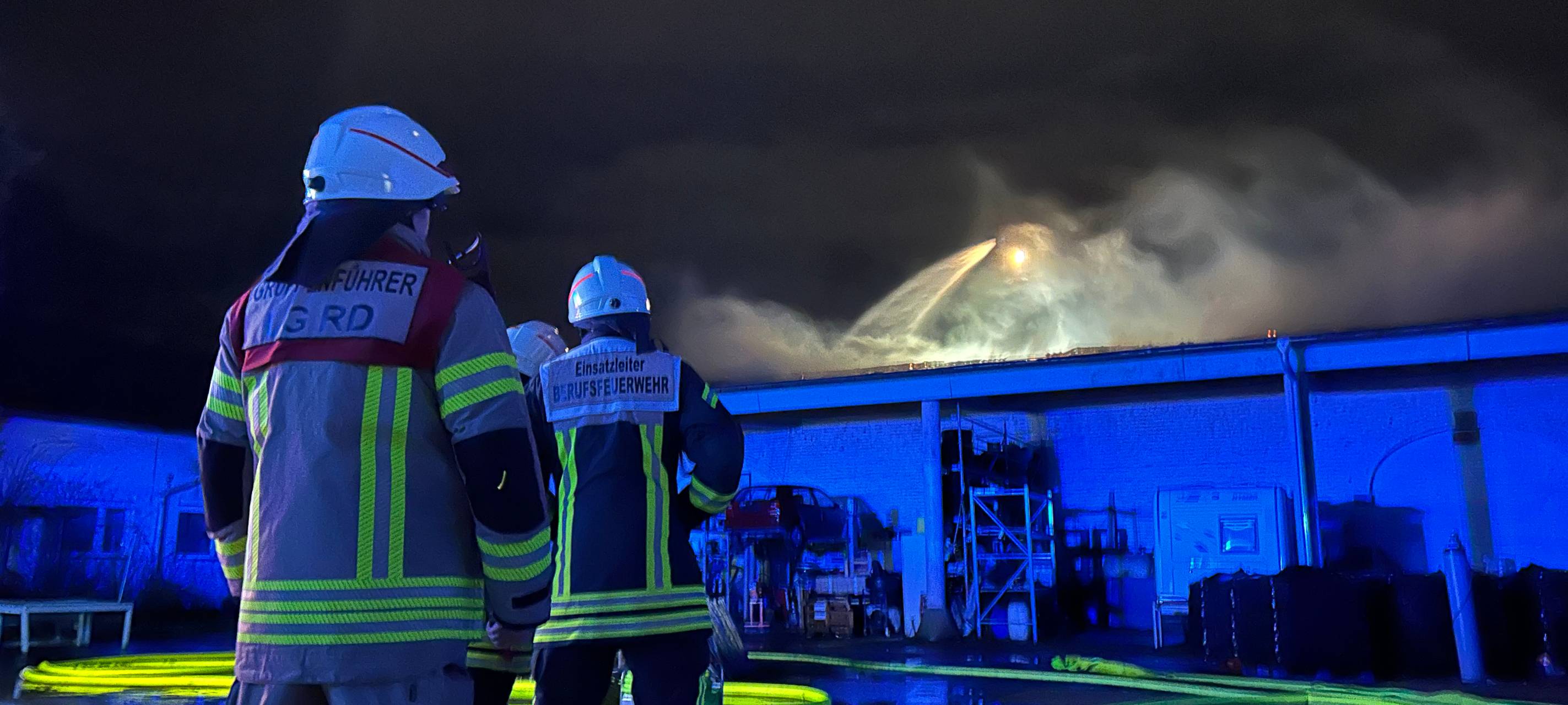 Asbestfund nach Großbrand in Köln