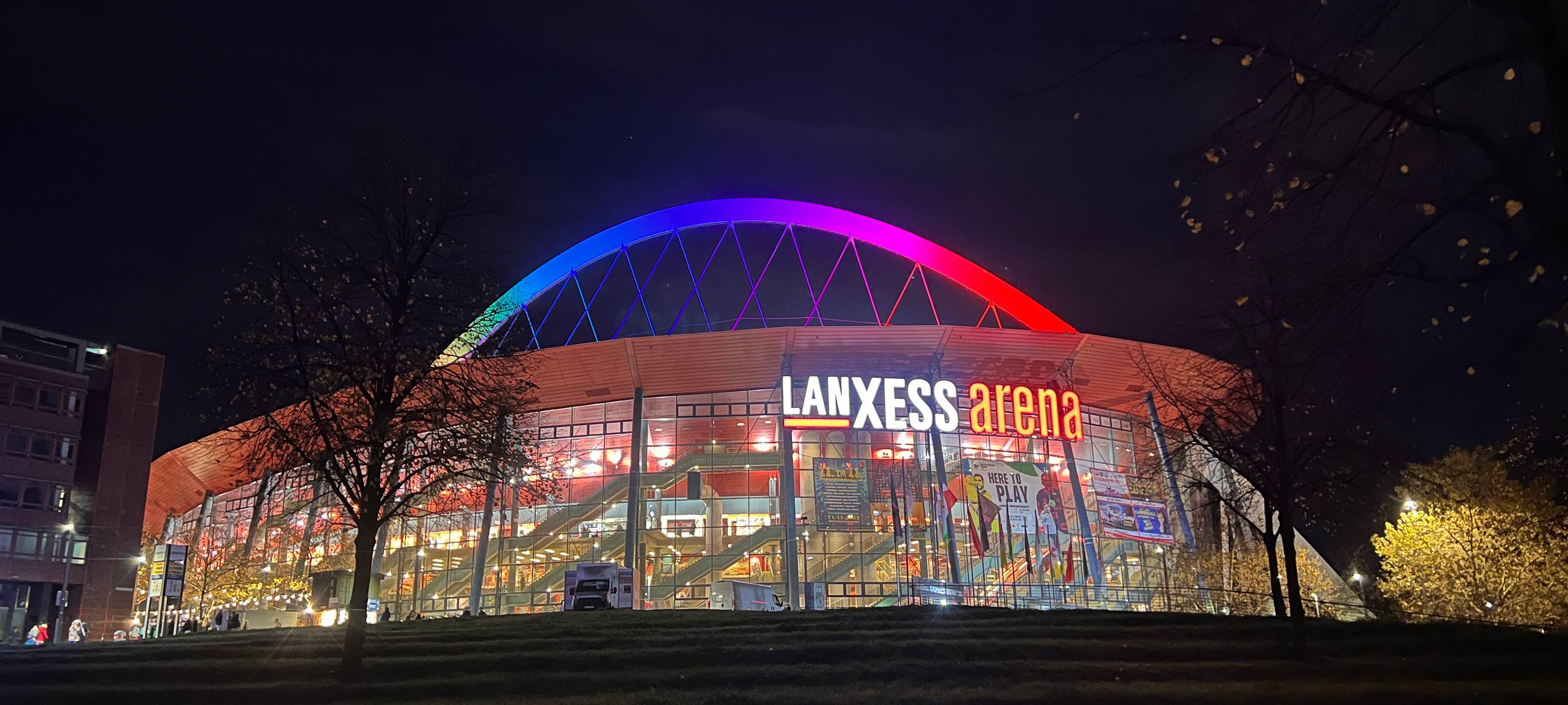 LANXESS arena: Basketball Olympia-Vorbereitung