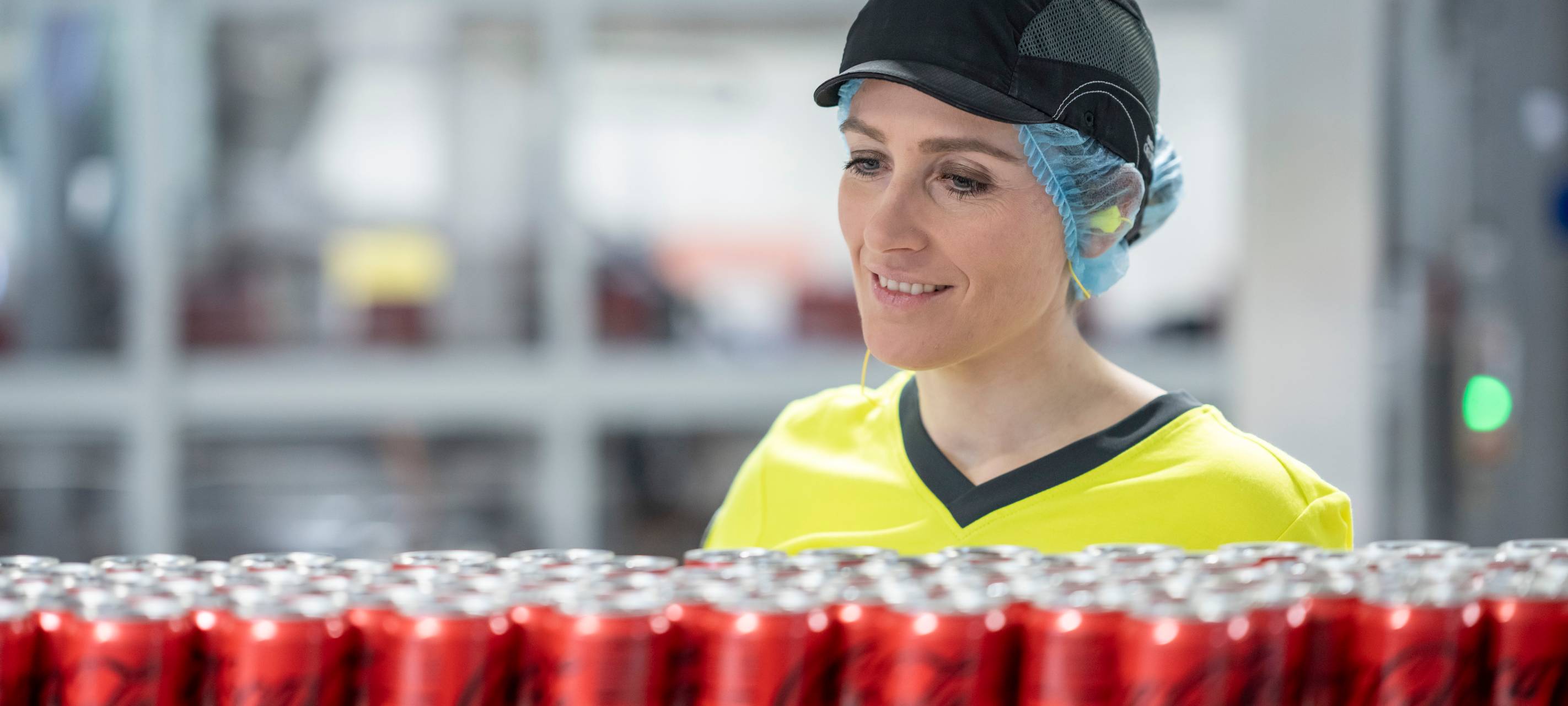 Für Kristin Inhestern, Technical Trainerin bei CCEP DE, ist die Produktion für eine Sportveranstaltung dieser Klasse ein echtes Highlight.