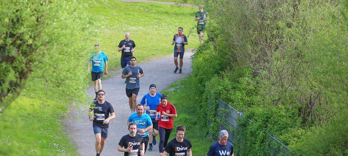 Firmenlauf am Fühlinger See für den Guten Zweck