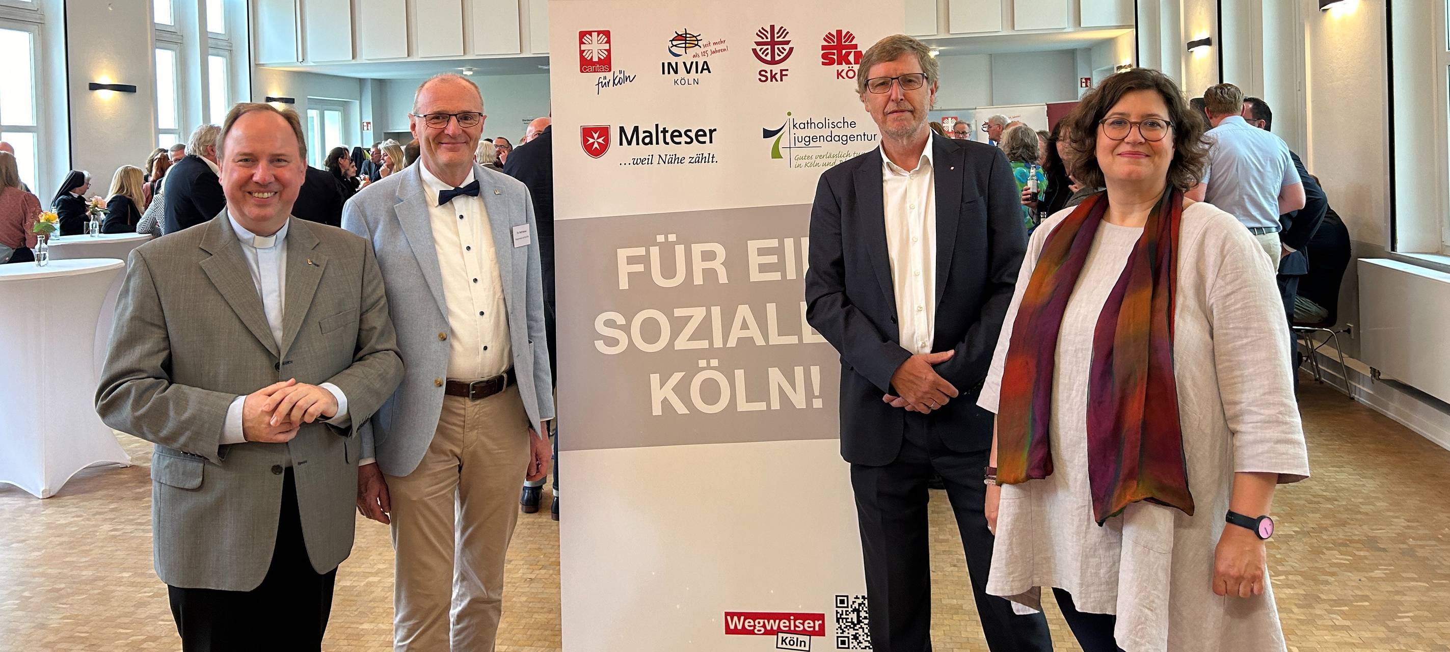 Kölner Caritas sammelt Ideen für friedlicheres Miteinander