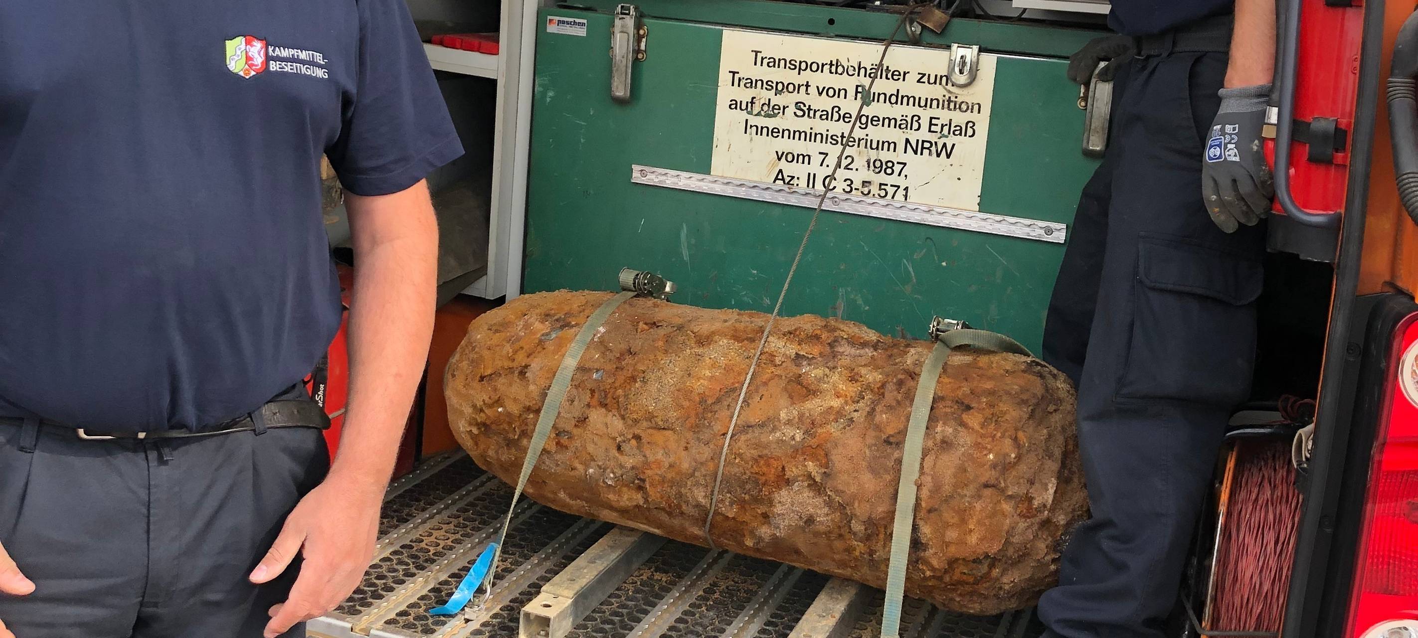 Bombe in der Grünstraße erfolgreich entschärft
